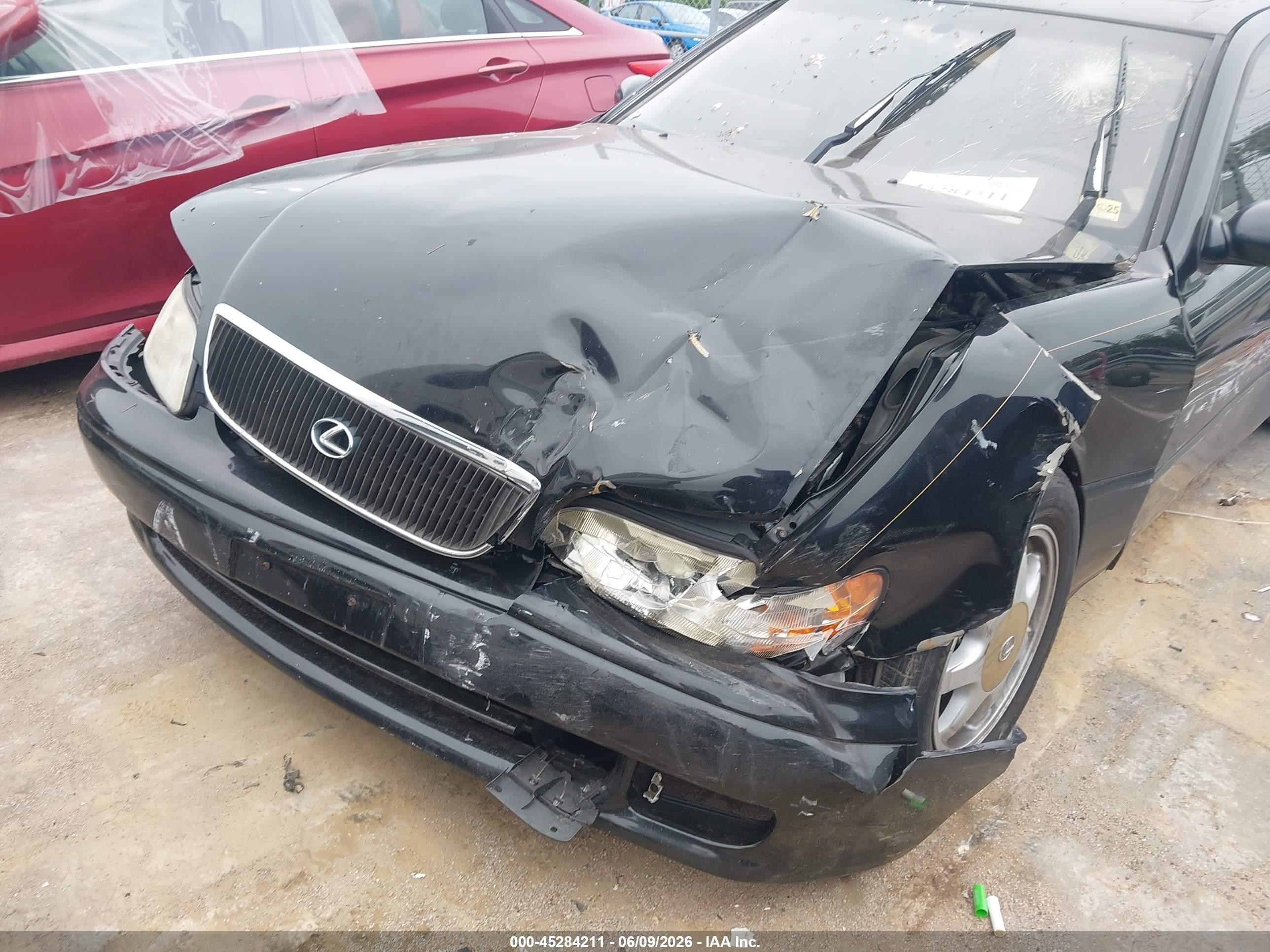 1995 Lexus Gs 300 Black vin: JT8JS47E8S0107287