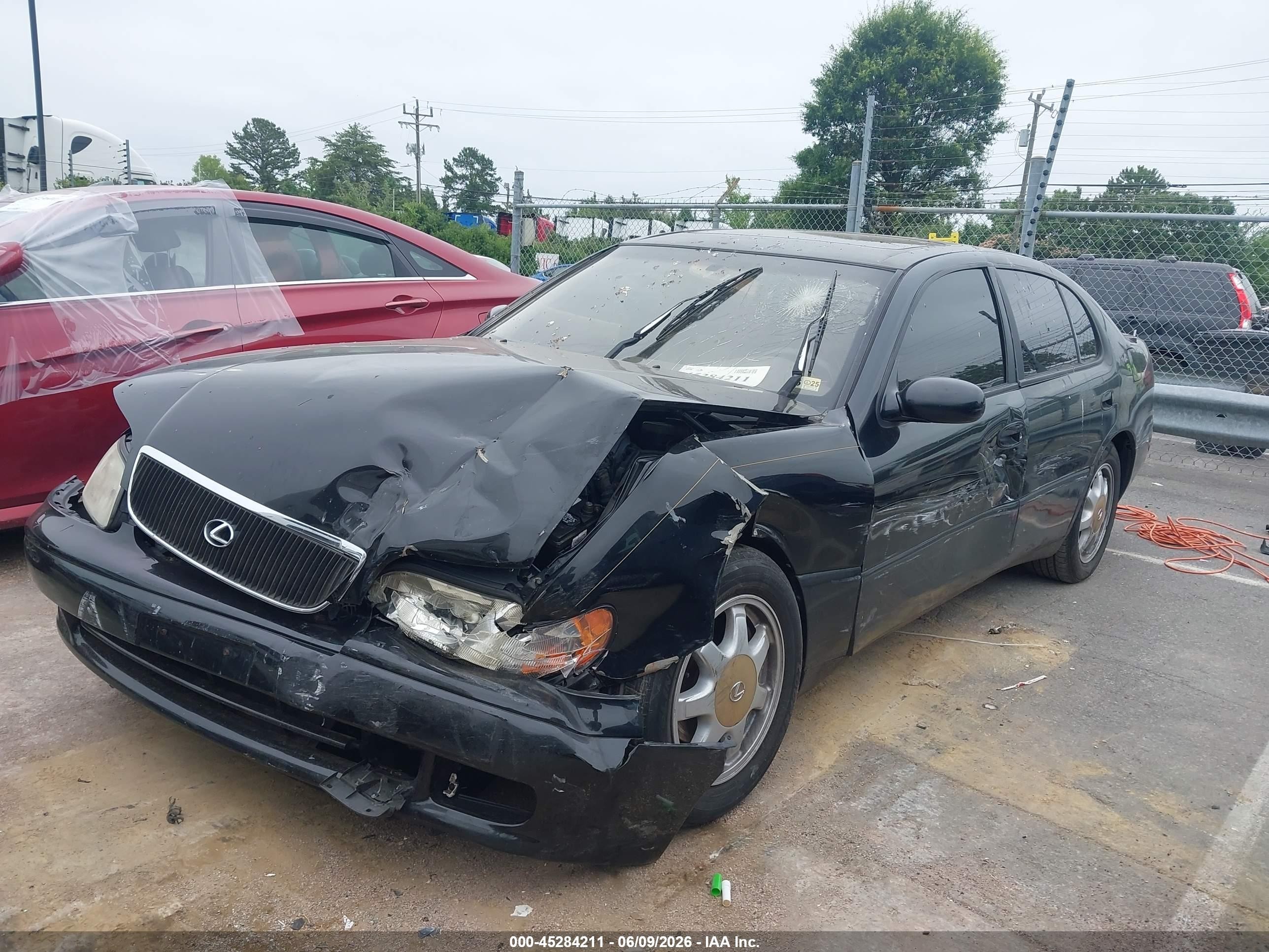1995 Lexus Gs 300 Black vin: JT8JS47E8S0107287