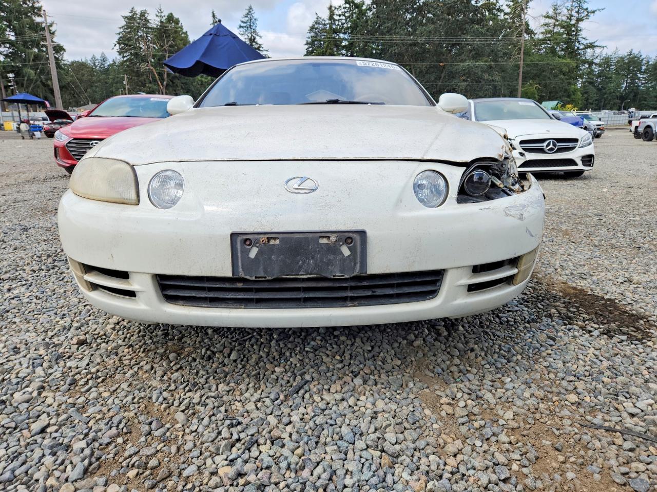 1995 Lexus Sc 300 White vin: JT8JZ31C5S0025689