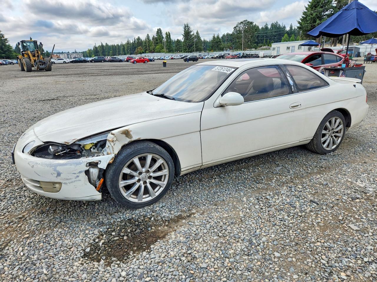 1995 Lexus Sc 300 White vin: JT8JZ31C5S0025689