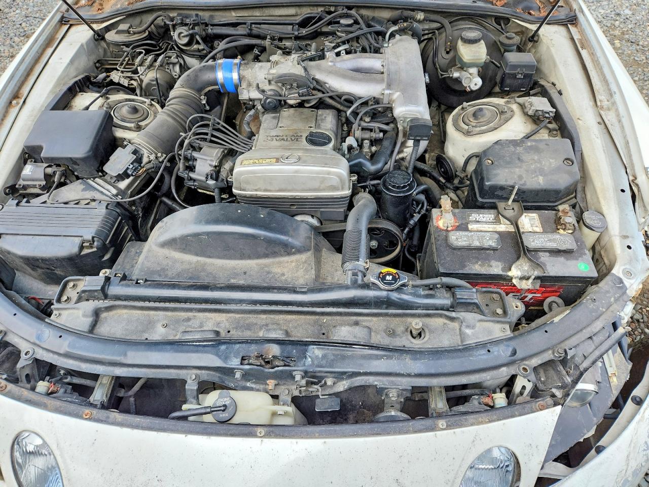 1995 Lexus Sc 300 White vin: JT8JZ31C5S0025689