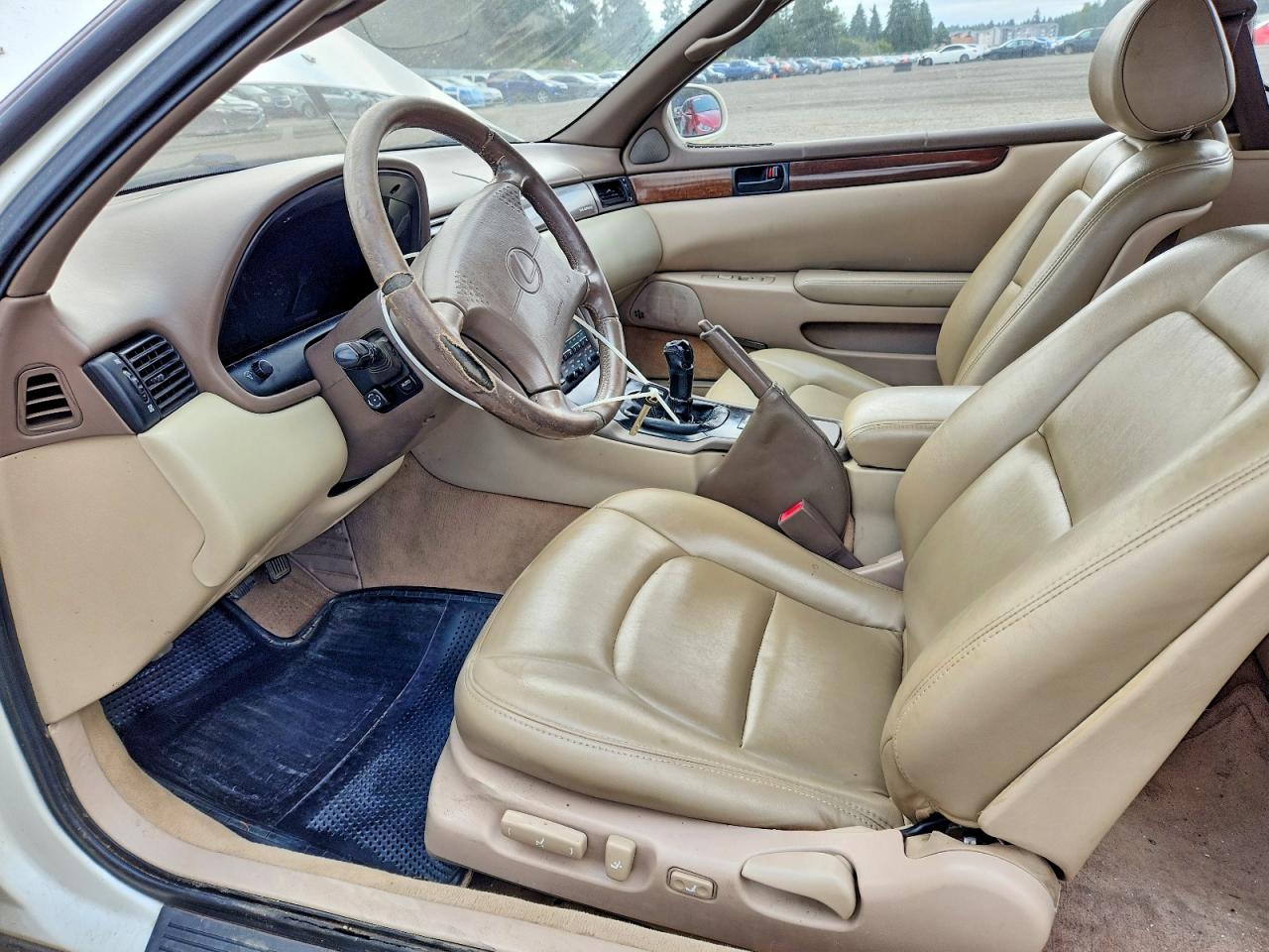 1995 Lexus Sc 300 White vin: JT8JZ31C5S0025689
