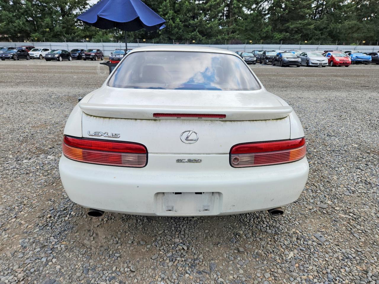 1995 Lexus Sc 300 White vin: JT8JZ31C5S0025689