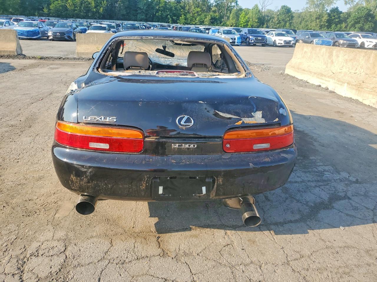 1993 Lexus Sc 300 Base Black vin: JT8JZ31C6P0010402