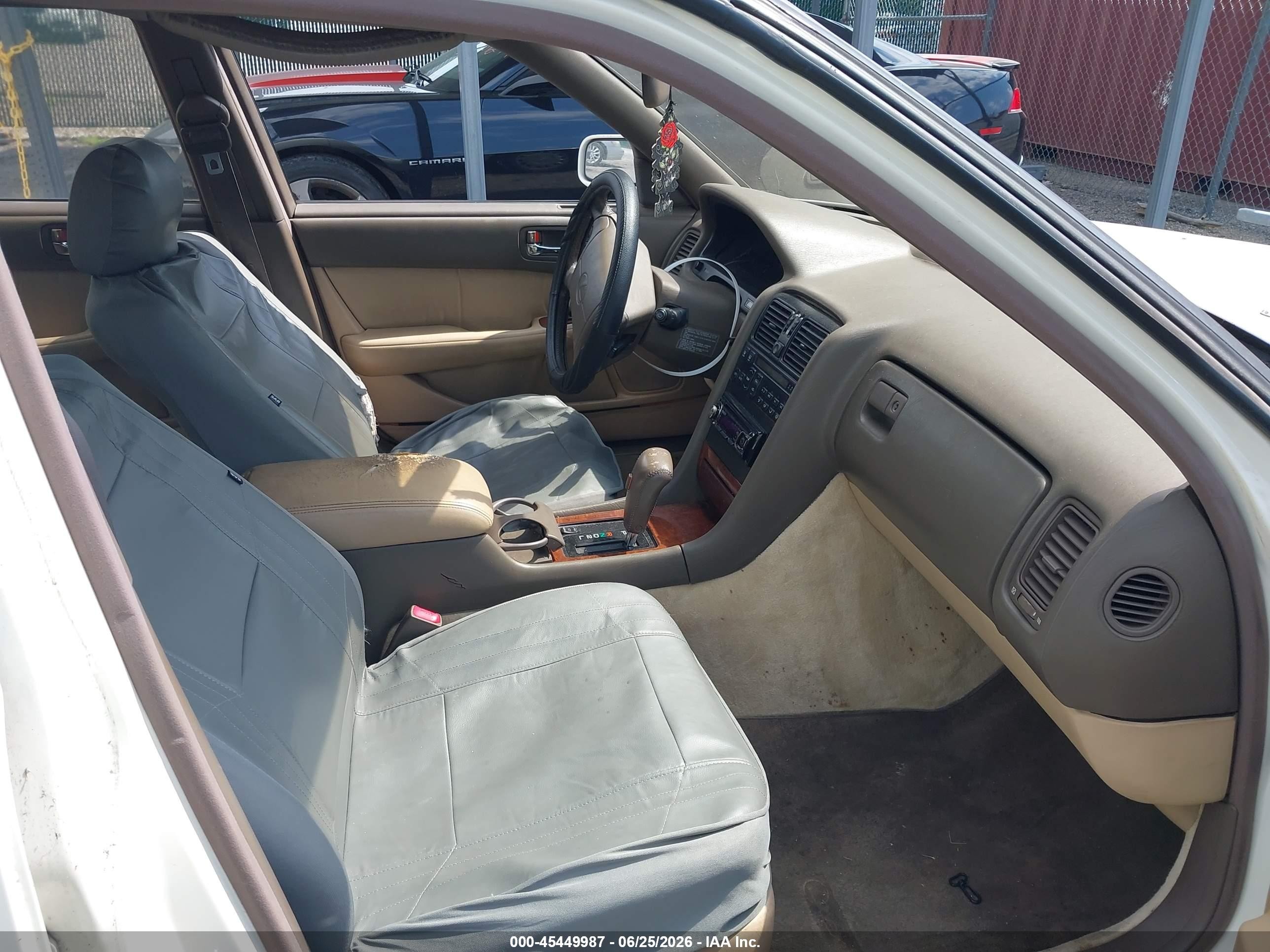 1991 Lexus Ls 400 White vin: JT8UF11E0M0079996