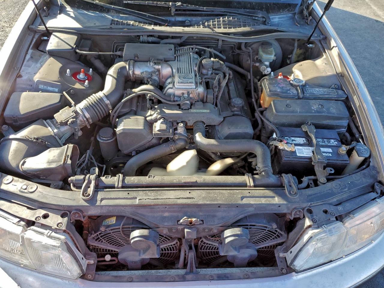 1993 Lexus Ls 400 Gray vin: JT8UF11E2P0148014