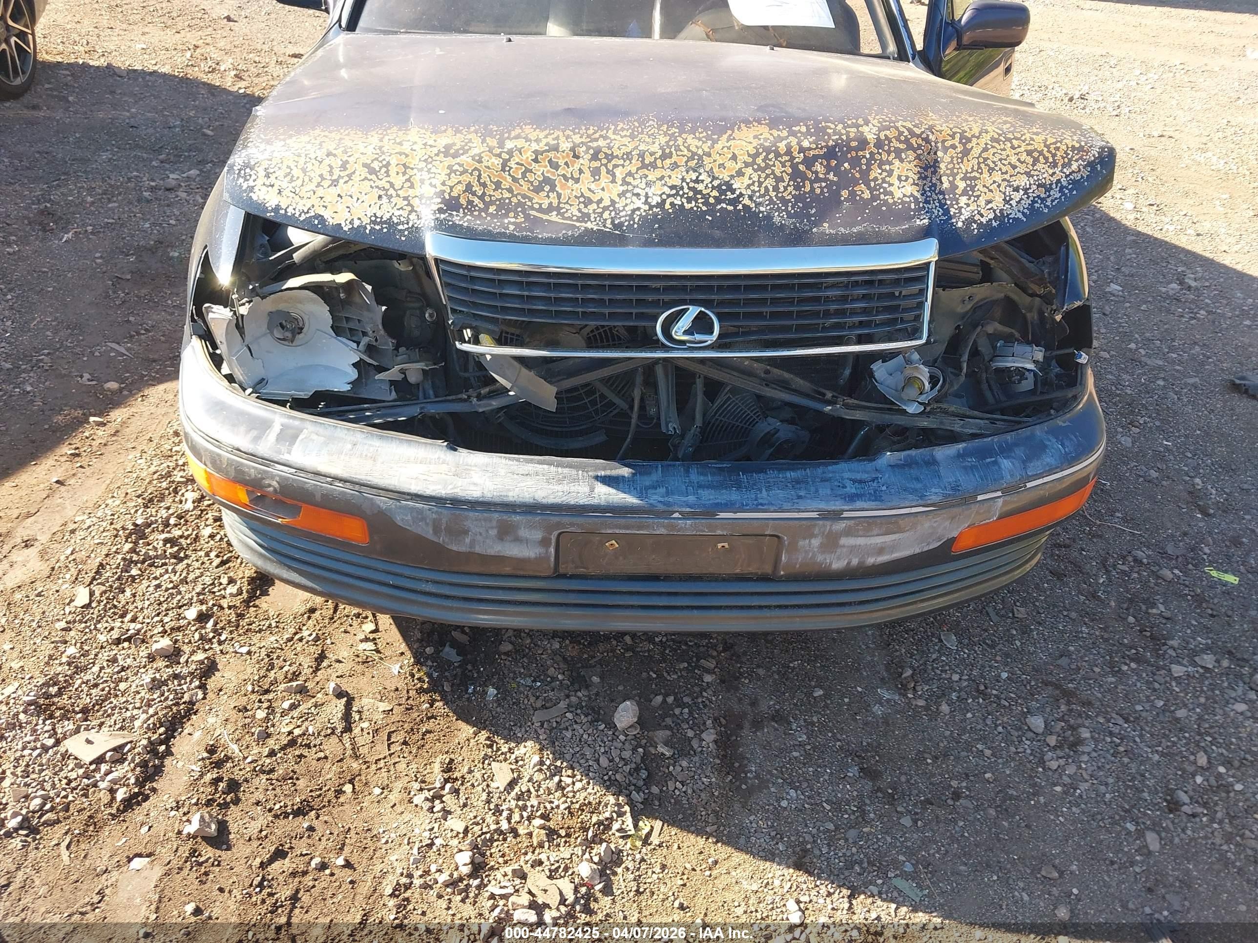 1993 Lexus Ls 400 Blue vin: JT8UF11E2P0171065