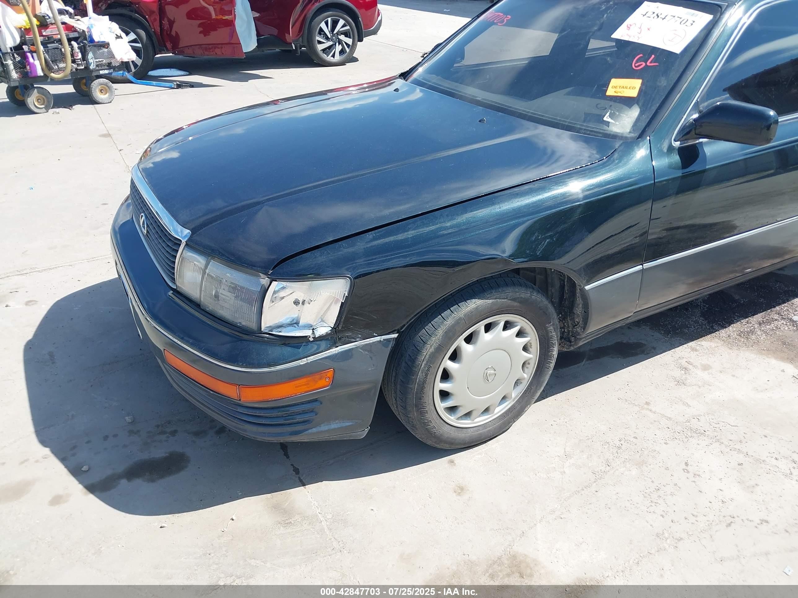 1990 Lexus Ls 400 Зеленый vin: JT8UF11E4L0004345
