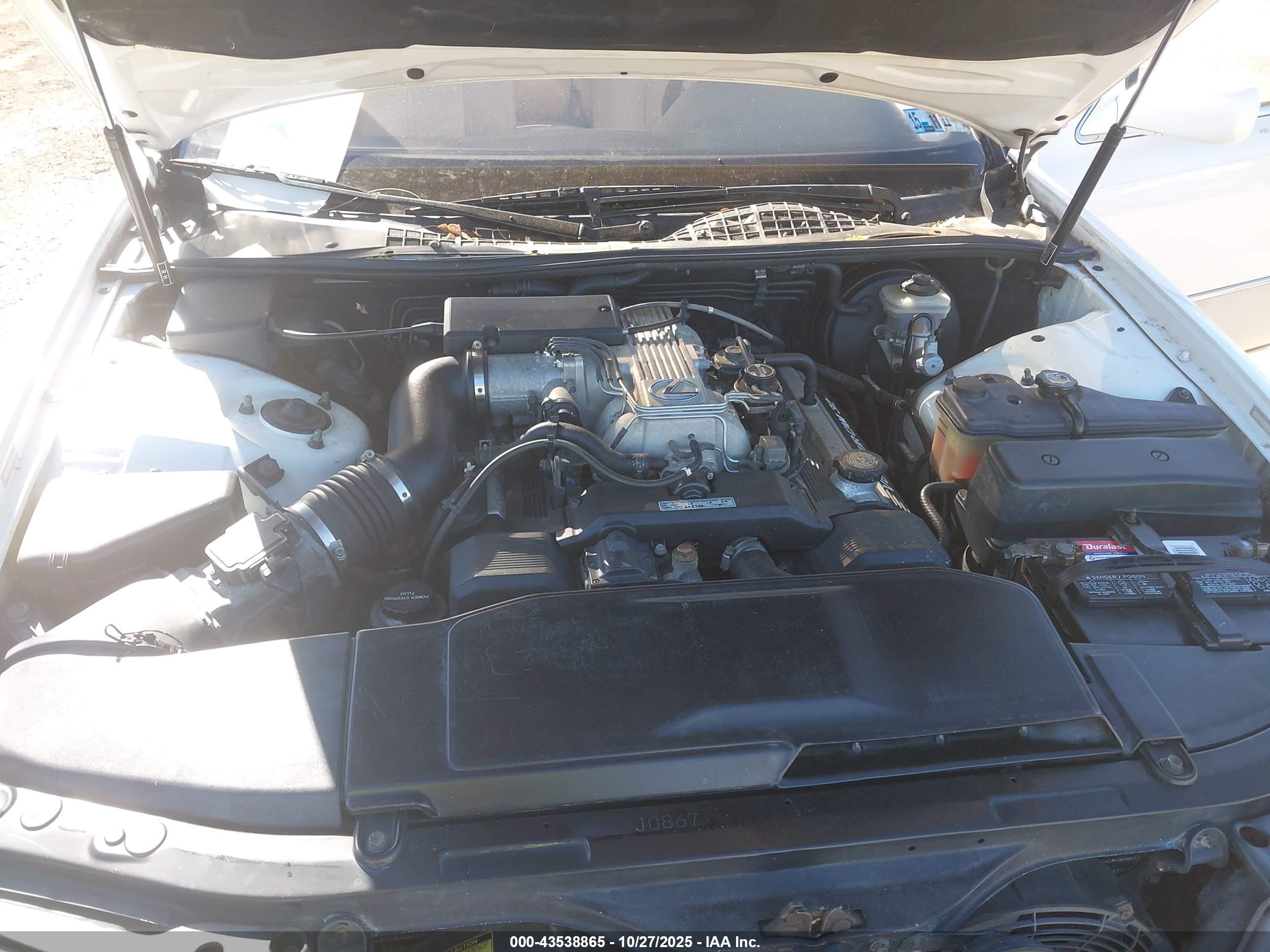 1990 Lexus Ls 400 Белый vin: JT8UF11E7L0000953