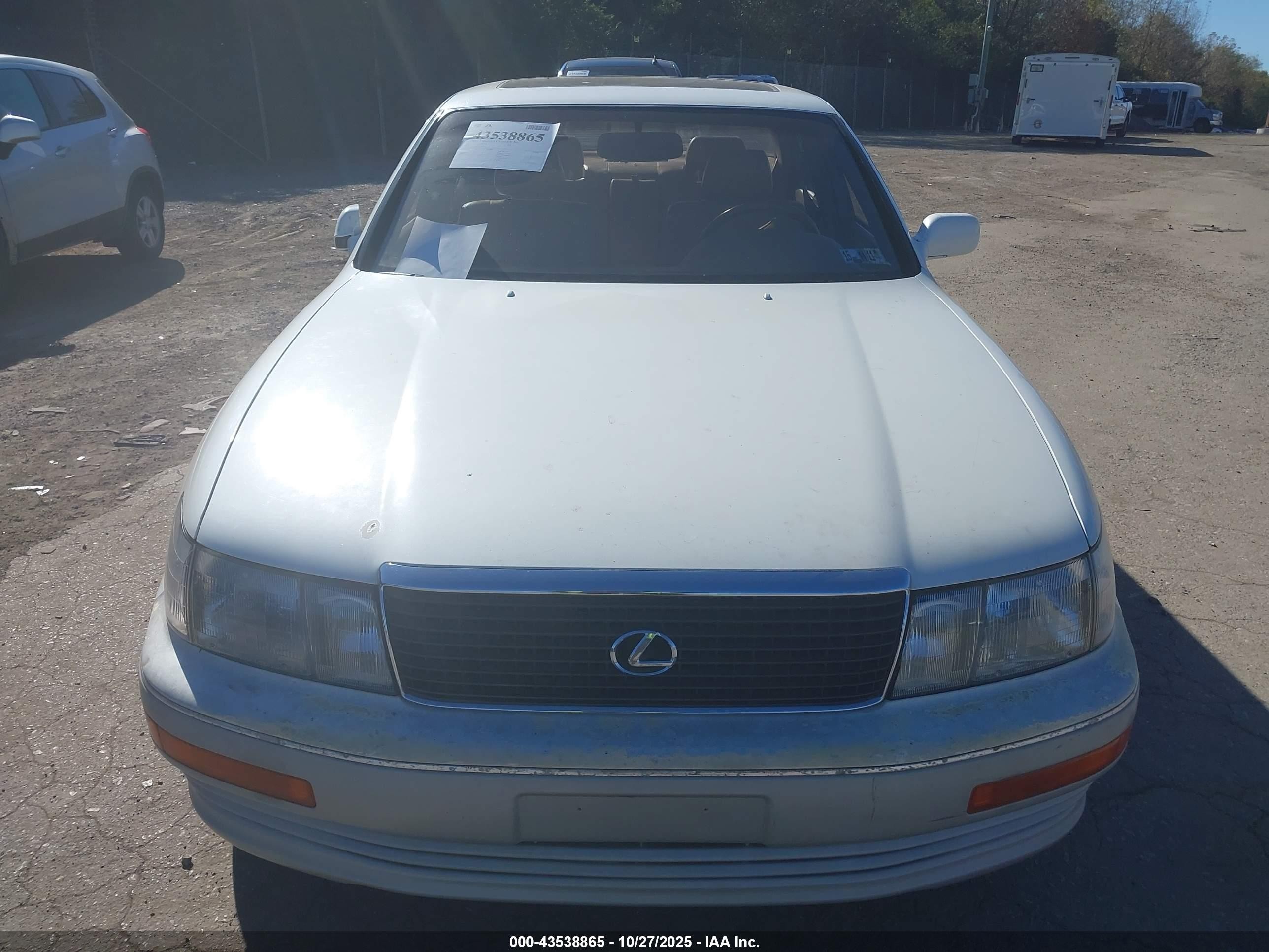1990 Lexus Ls 400 Белый vin: JT8UF11E7L0000953