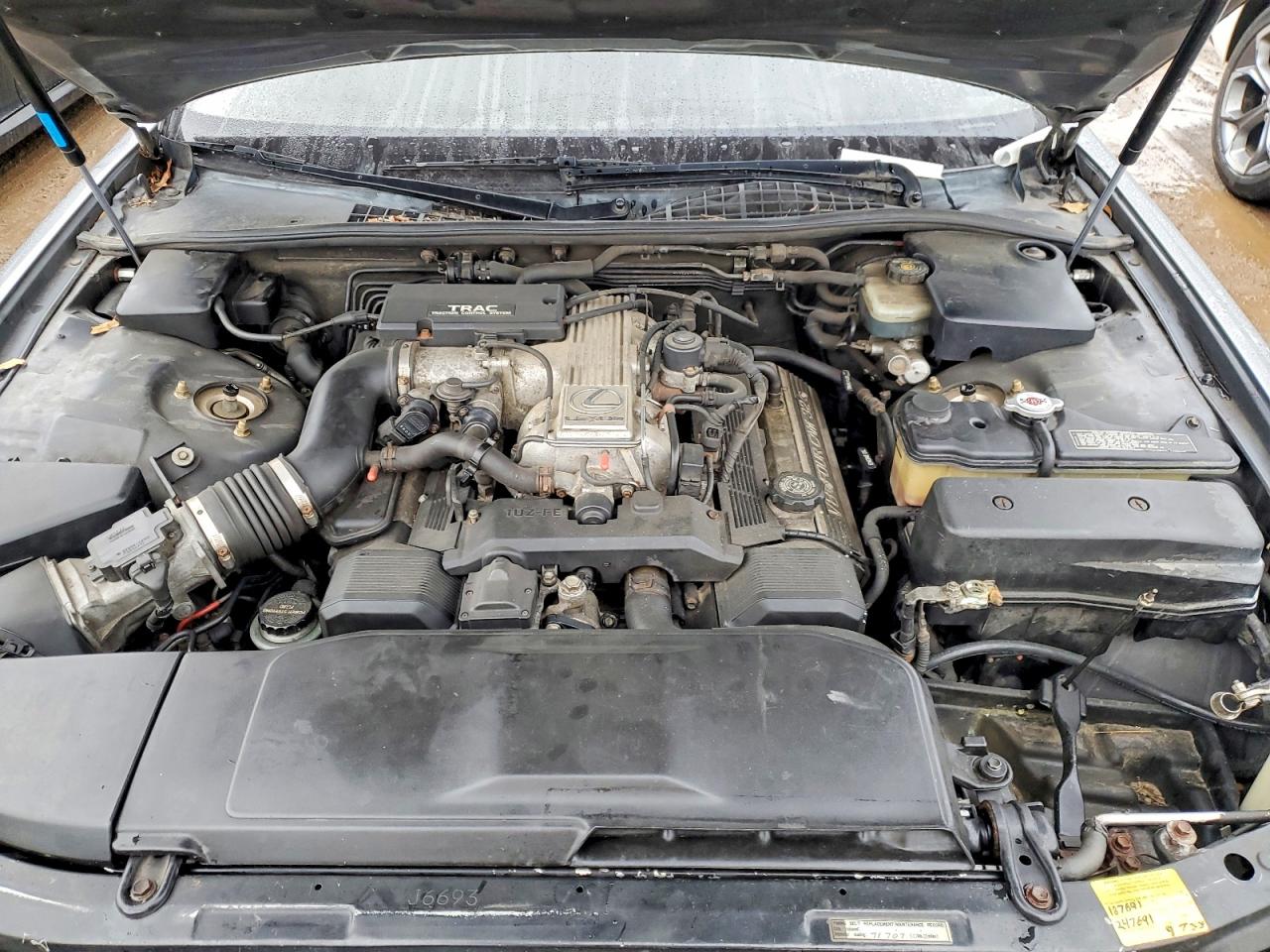 1993 Lexus Ls Charcoal vin: JT8UF11E9P0157809