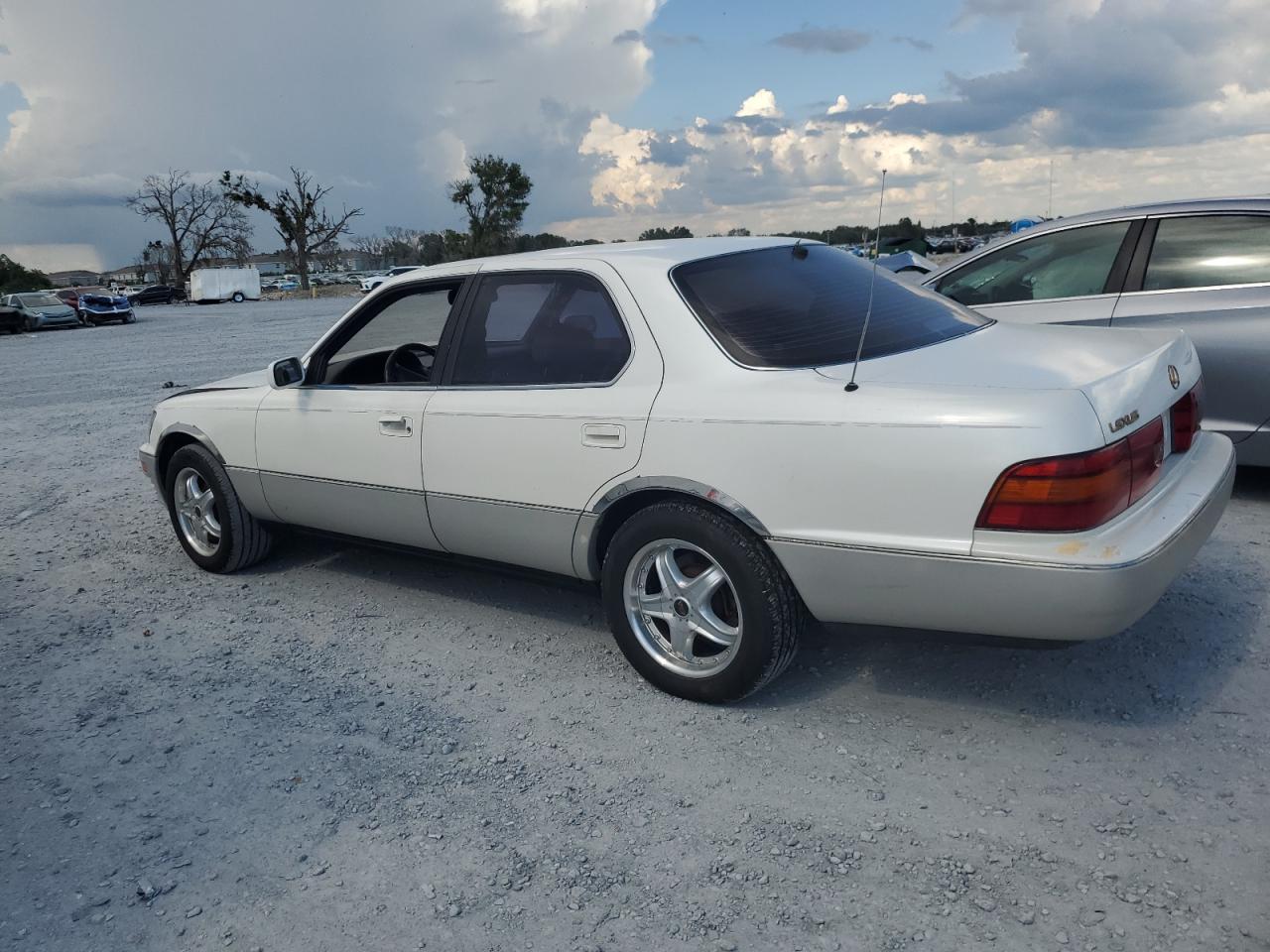 1991 Lexus Ls 400 White vin: JT8UF11EXM0074501