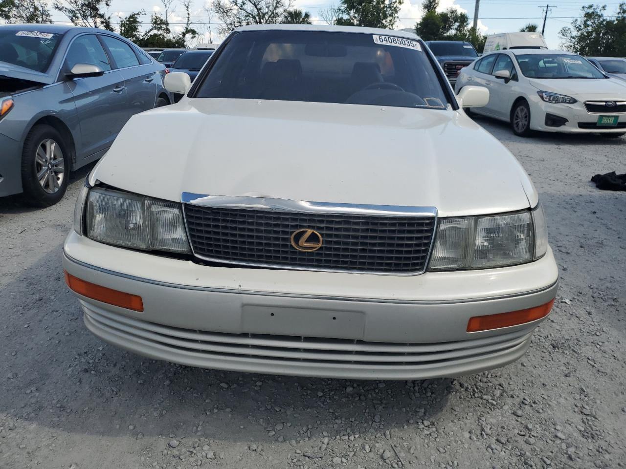 1991 Lexus Ls 400 White vin: JT8UF11EXM0074501