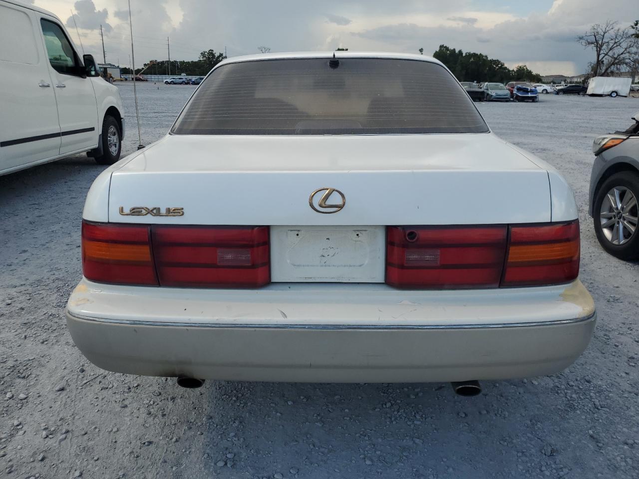 1991 Lexus Ls 400 White vin: JT8UF11EXM0074501