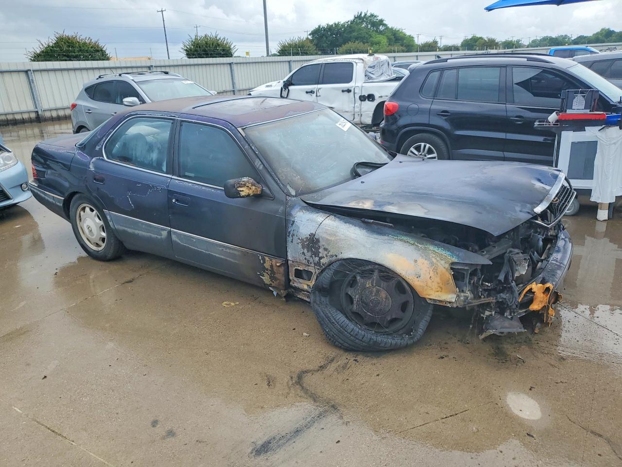 1993 Lexus Ls 400 Blue vin: JT8UF11EXP0162744