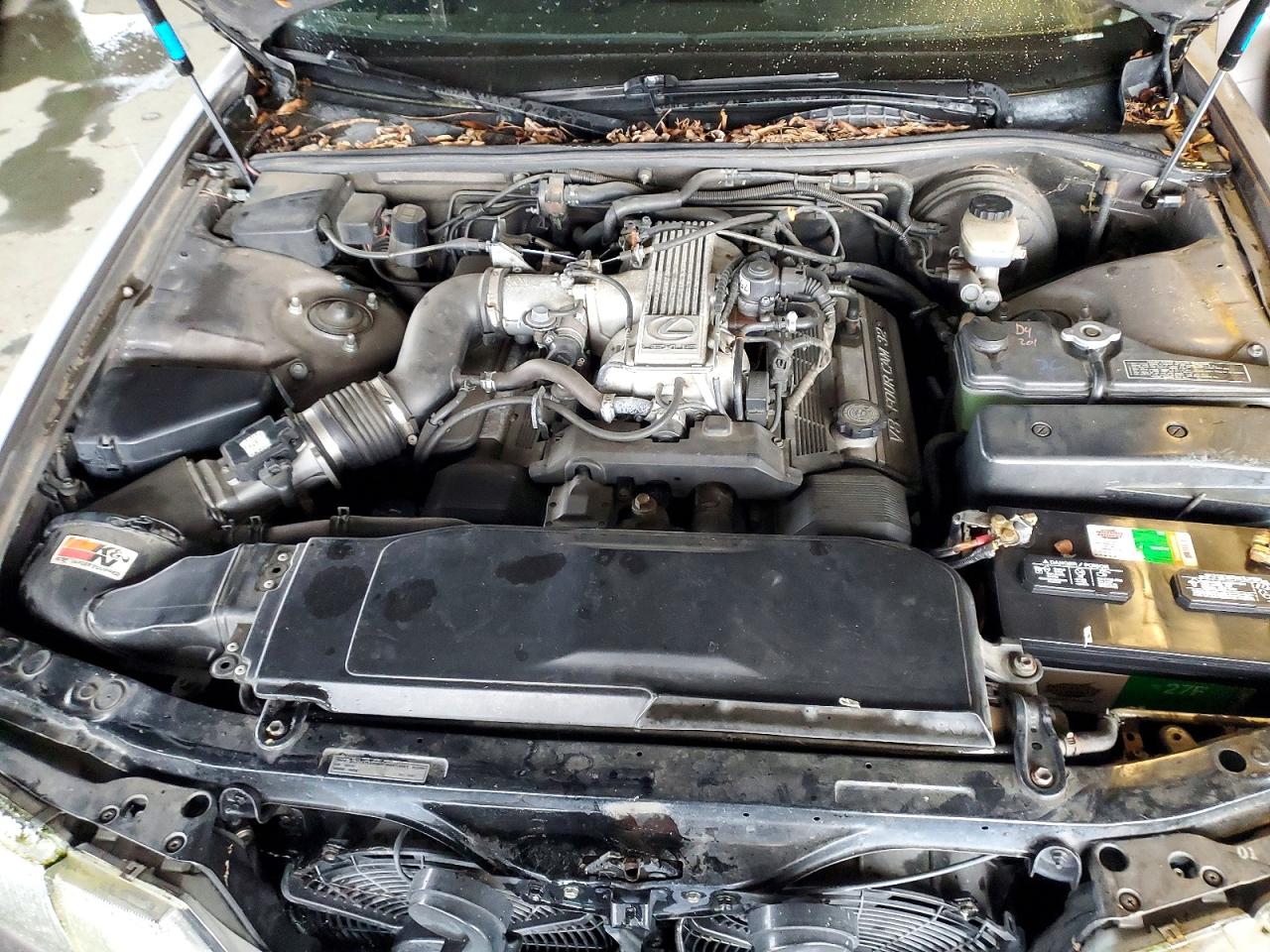 1993 Lexus Ls 400 Base Gray vin: JT8UF11EXP0163683