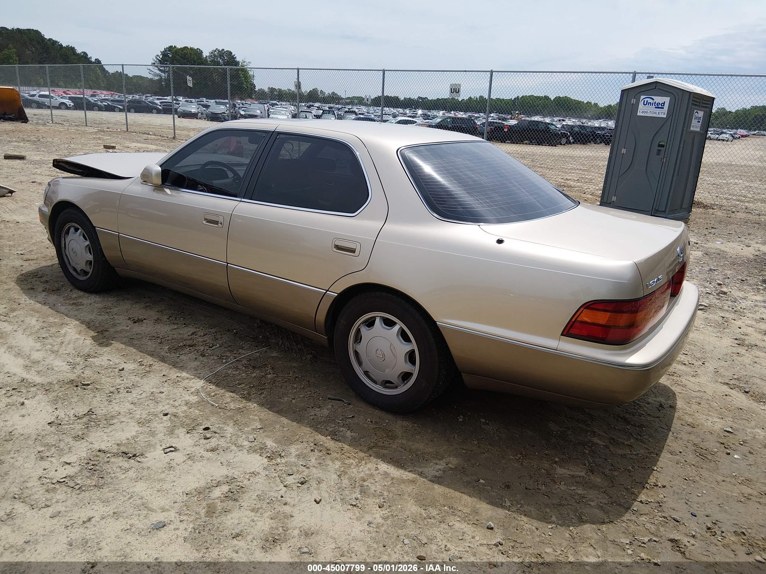 1993 Lexus Ls 400 Gold vin: JT8UF11EXP0179320