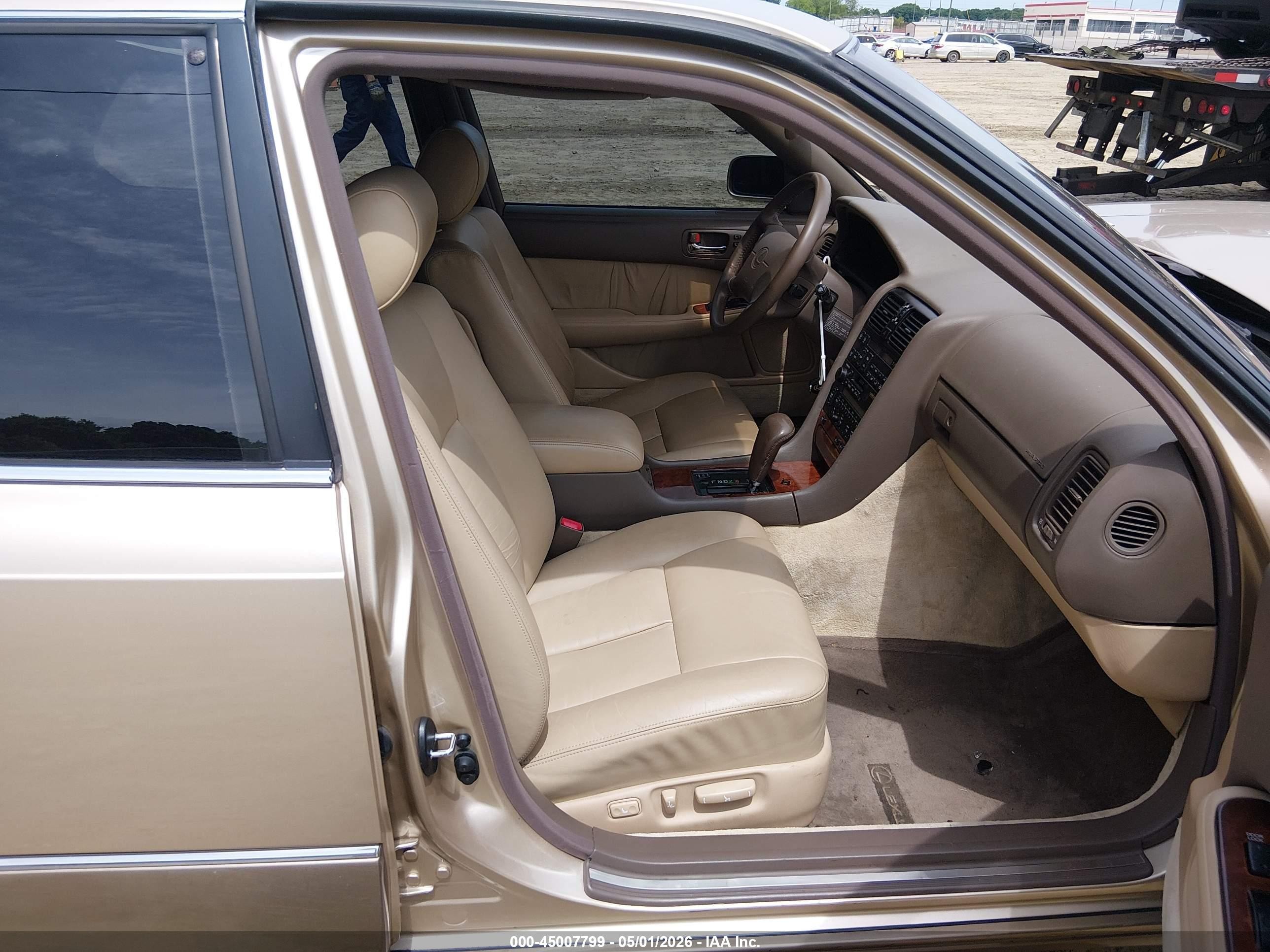 1993 Lexus Ls 400 Gold vin: JT8UF11EXP0179320