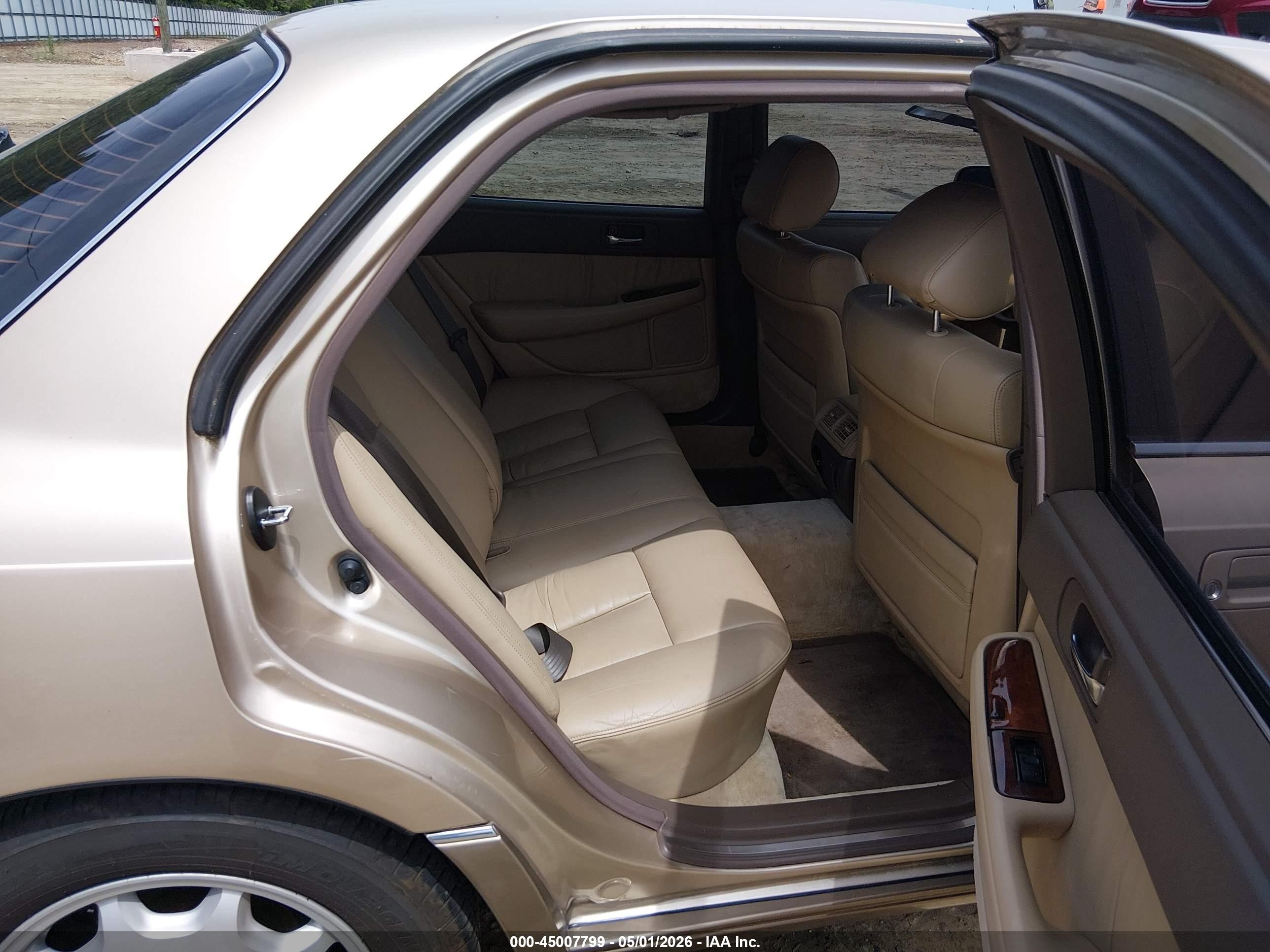 1993 Lexus Ls 400 Gold vin: JT8UF11EXP0179320