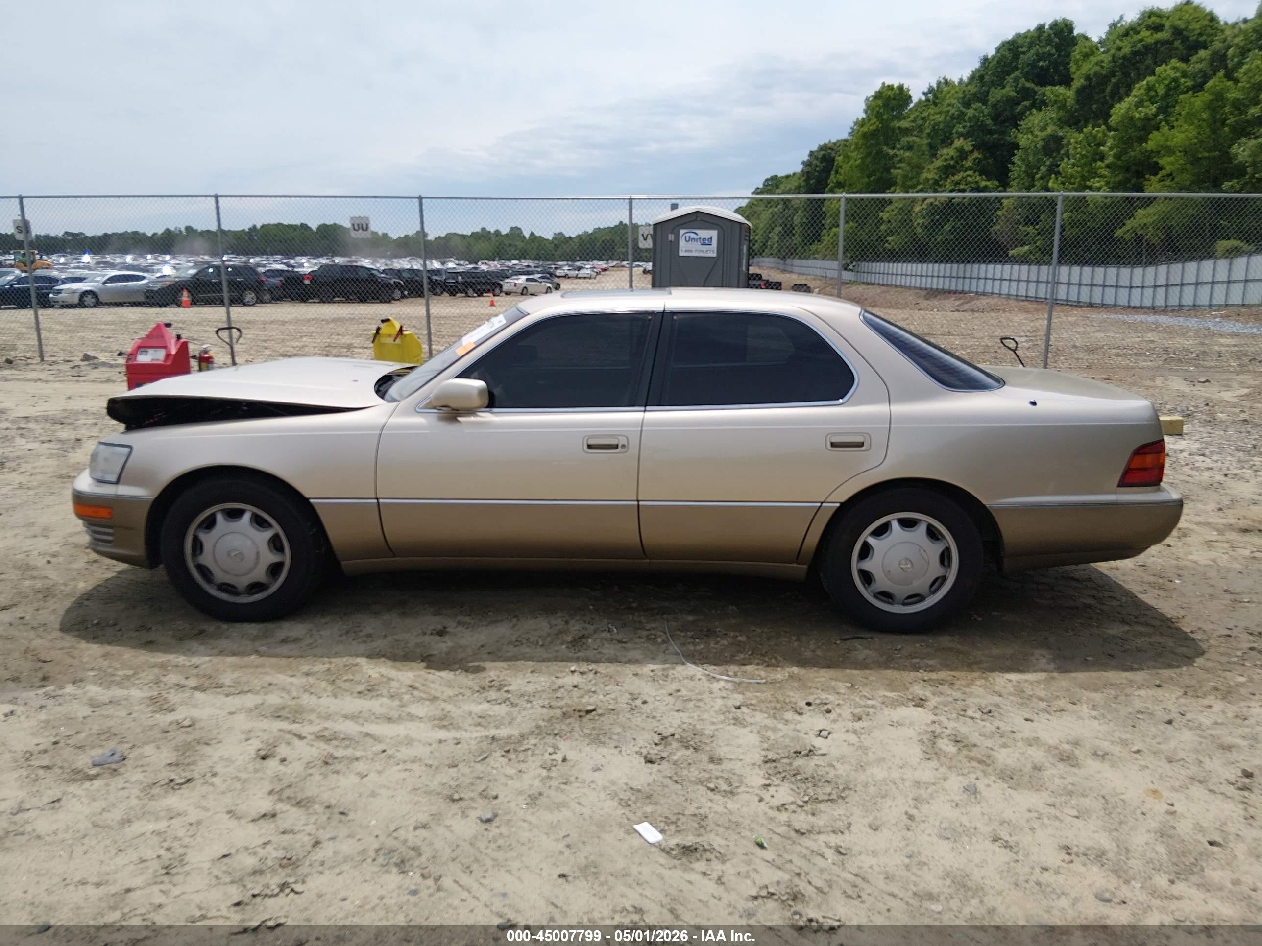 1993 Lexus Ls 400 Gold vin: JT8UF11EXP0179320