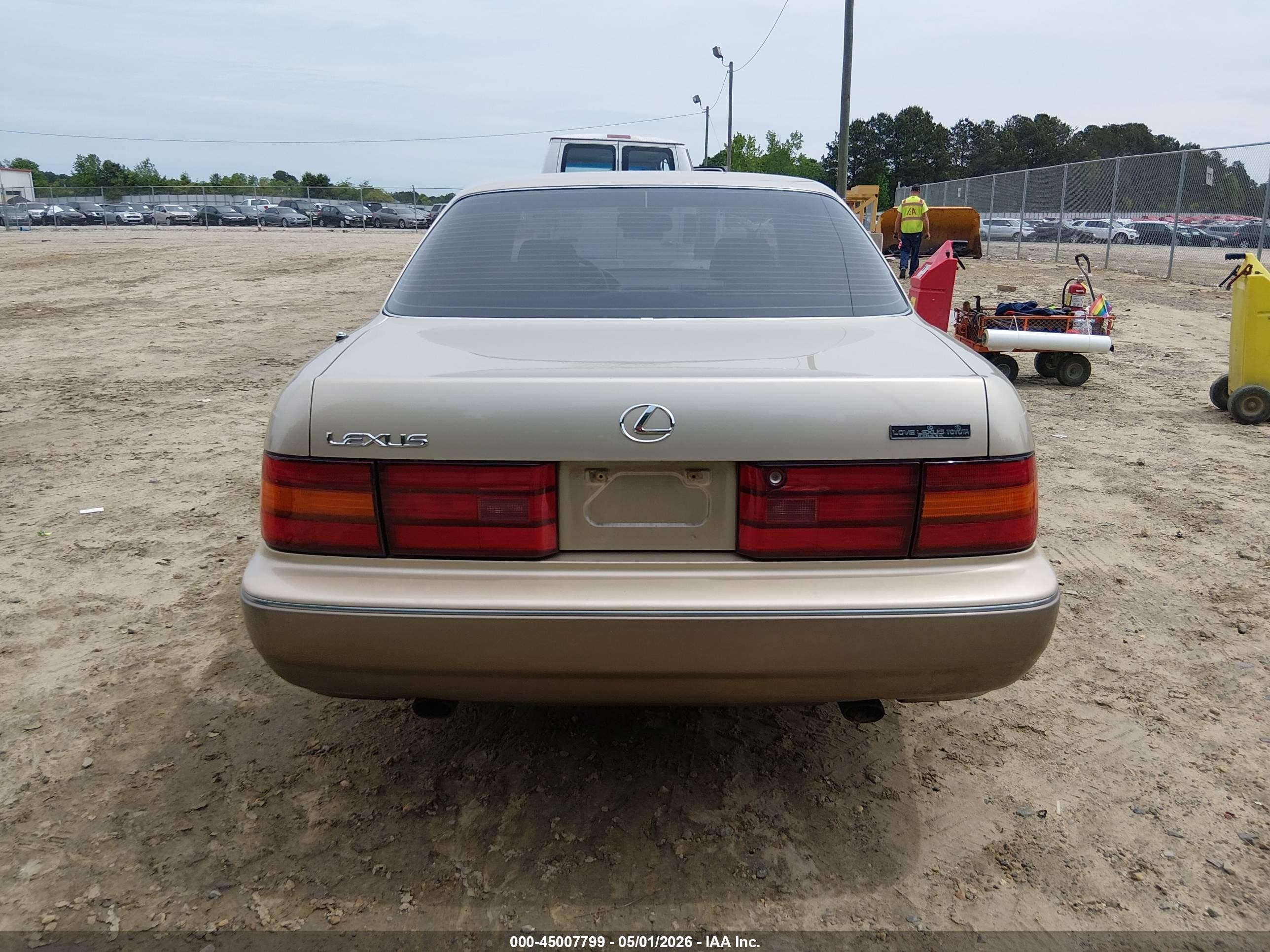 1993 Lexus Ls 400 Gold vin: JT8UF11EXP0179320