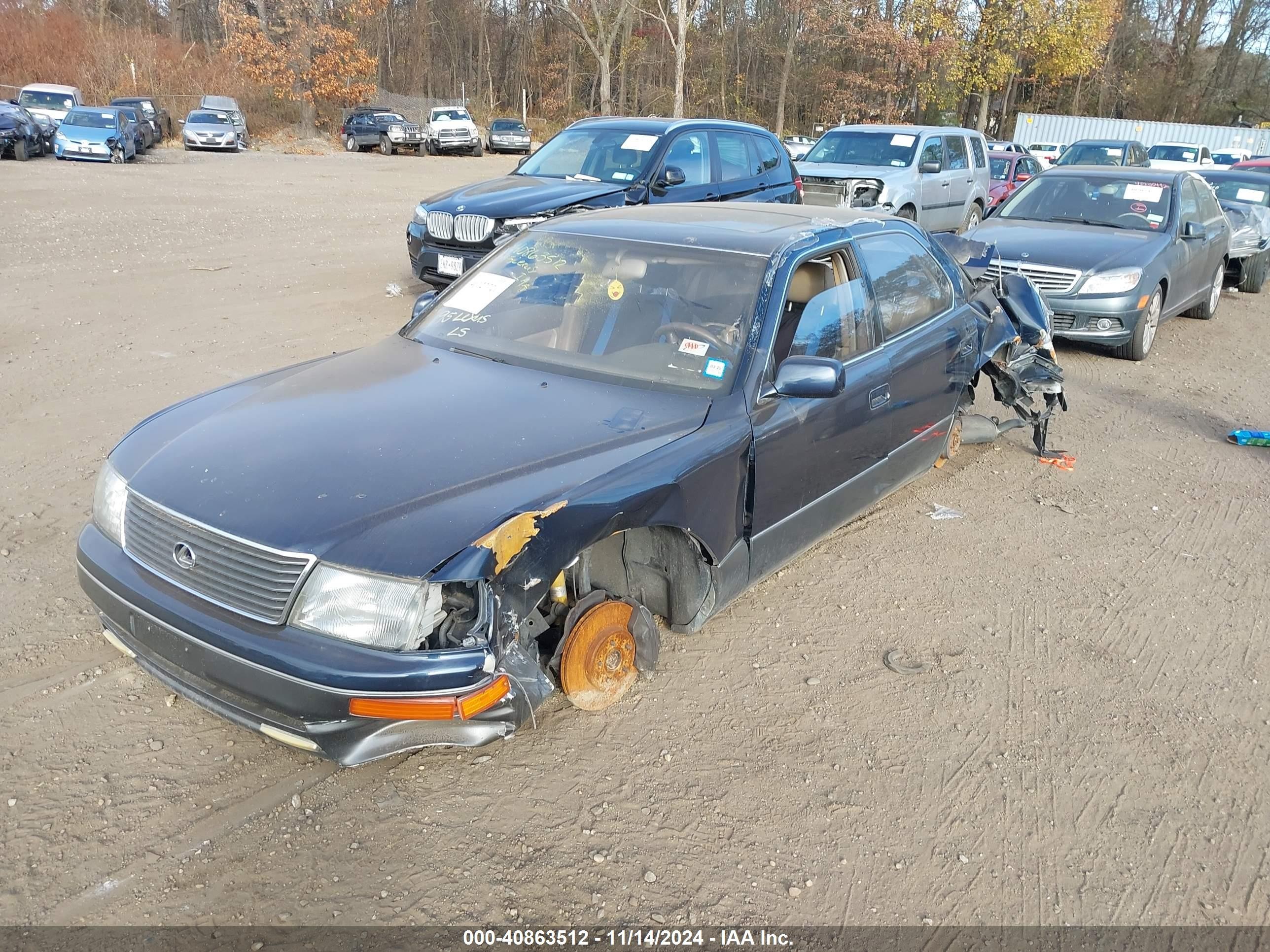 1995 Lexus Ls 400 Зеленый vin: JT8UF22E5S0011999
