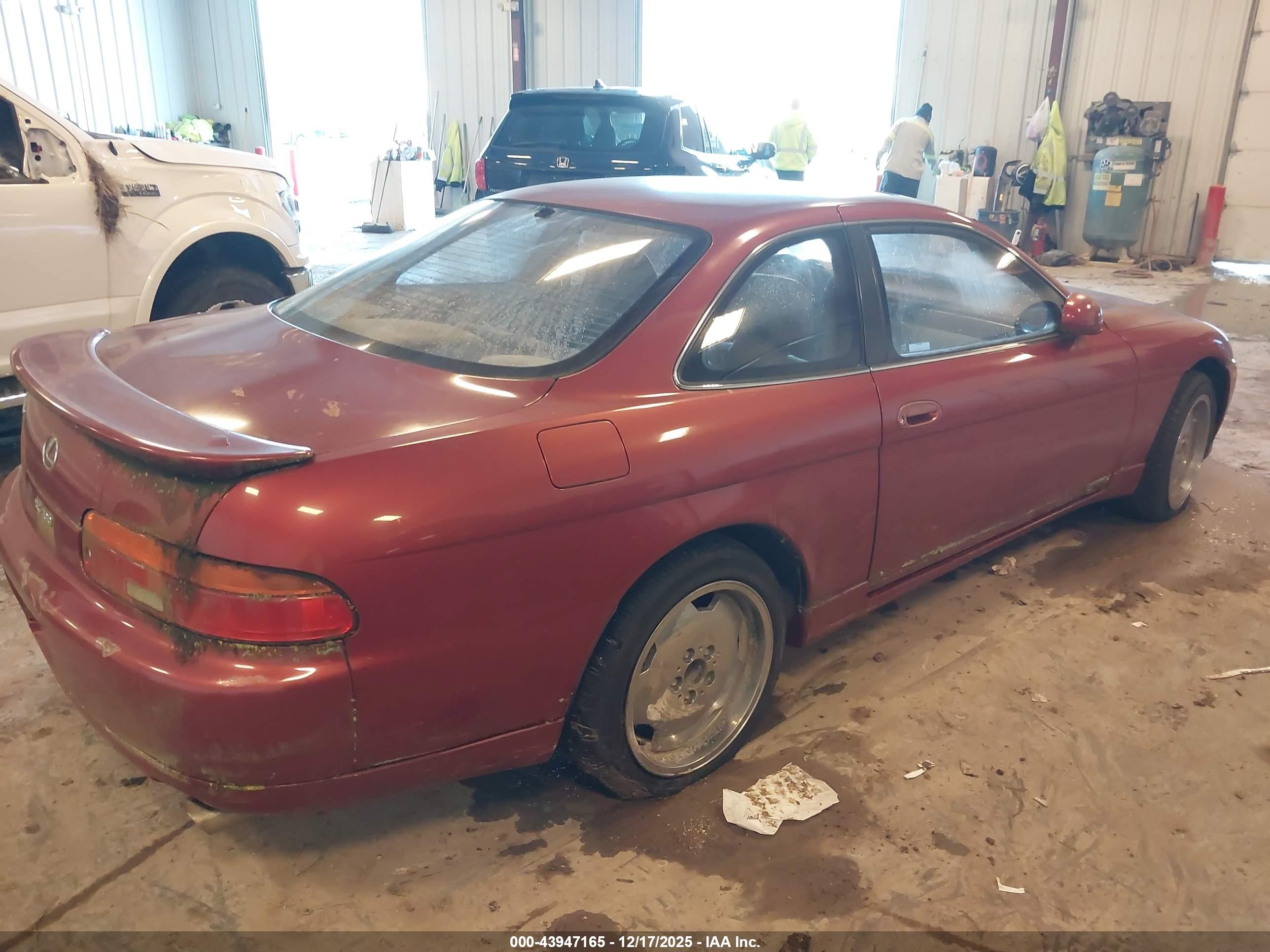 1992 Lexus Sc 400 Красный vin: JT8UZ30C1N0010318