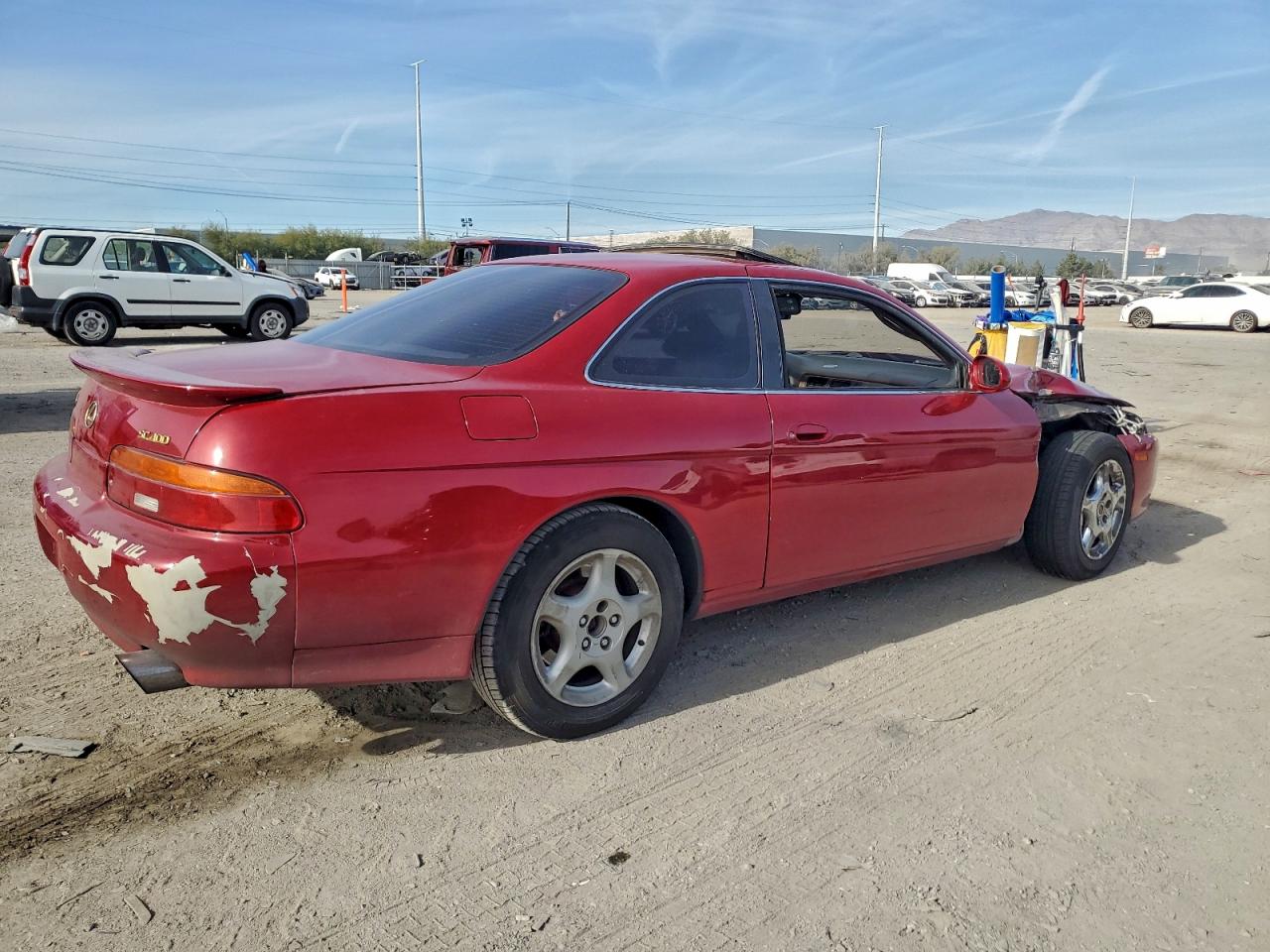 1994 Lexus Sc 400 Red vin: JT8UZ30C1R0036150