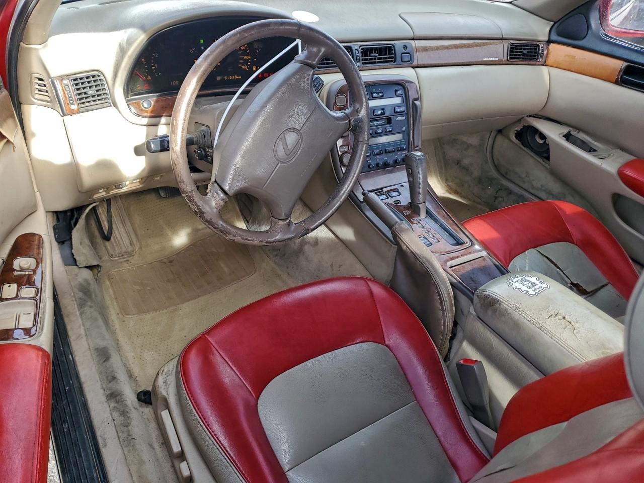 1994 Lexus Sc 400 Red vin: JT8UZ30C1R0036150