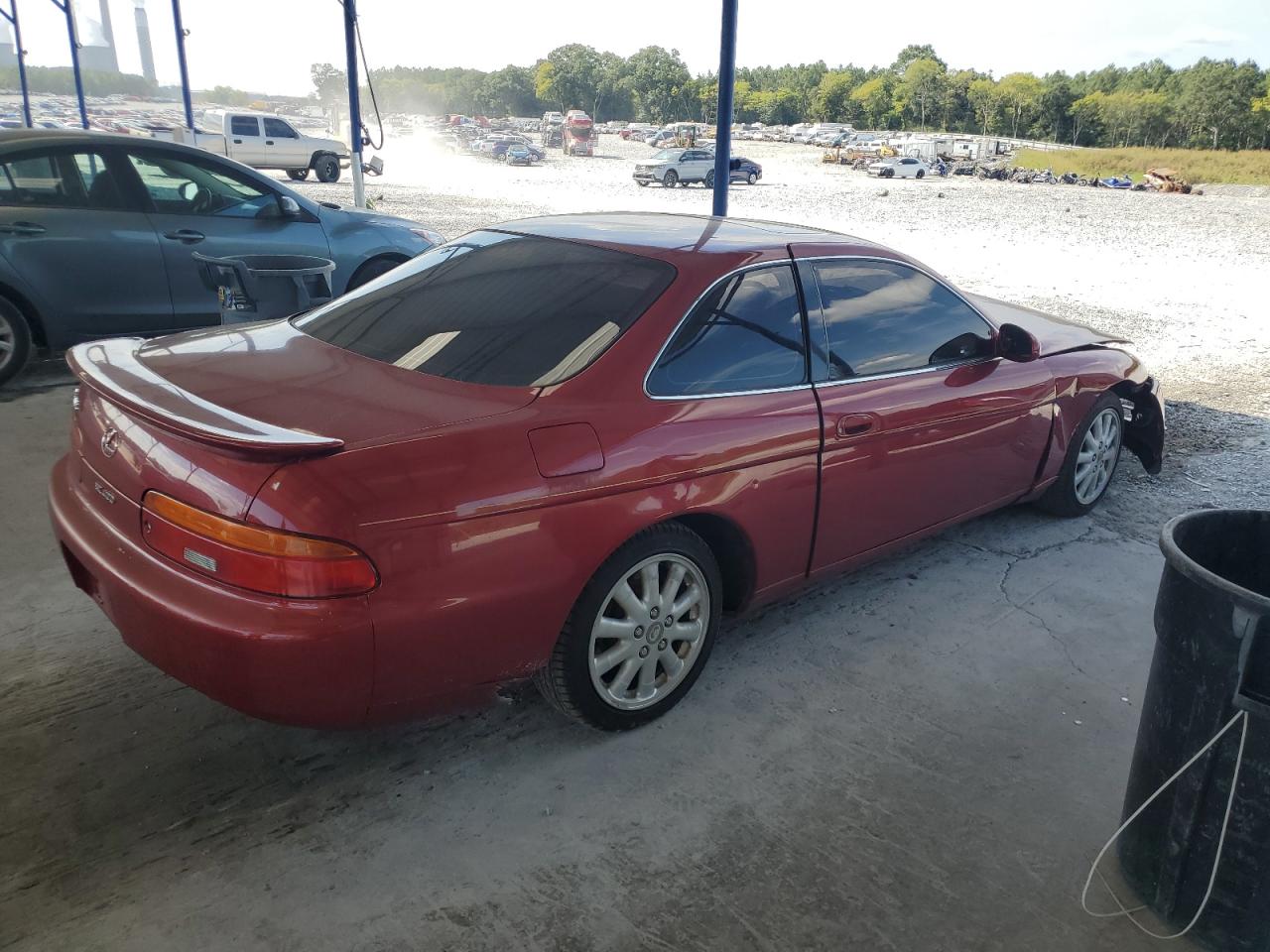 1992 Lexus Sc 400 Burgundy vin: JT8UZ30C2N0021067