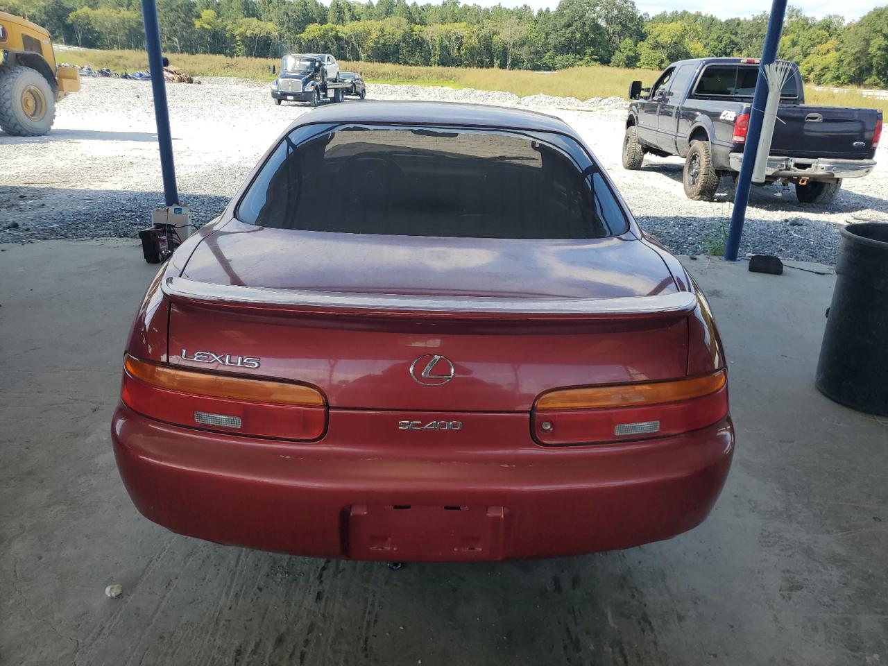 1992 Lexus Sc 400 Burgundy vin: JT8UZ30C2N0021067