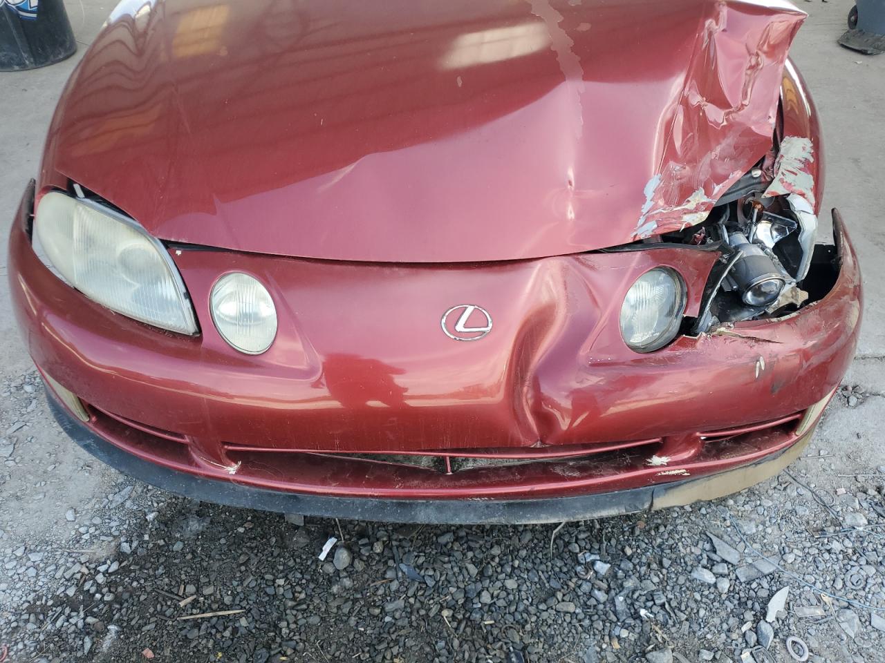 1992 Lexus Sc 400 Burgundy vin: JT8UZ30C2N0021067