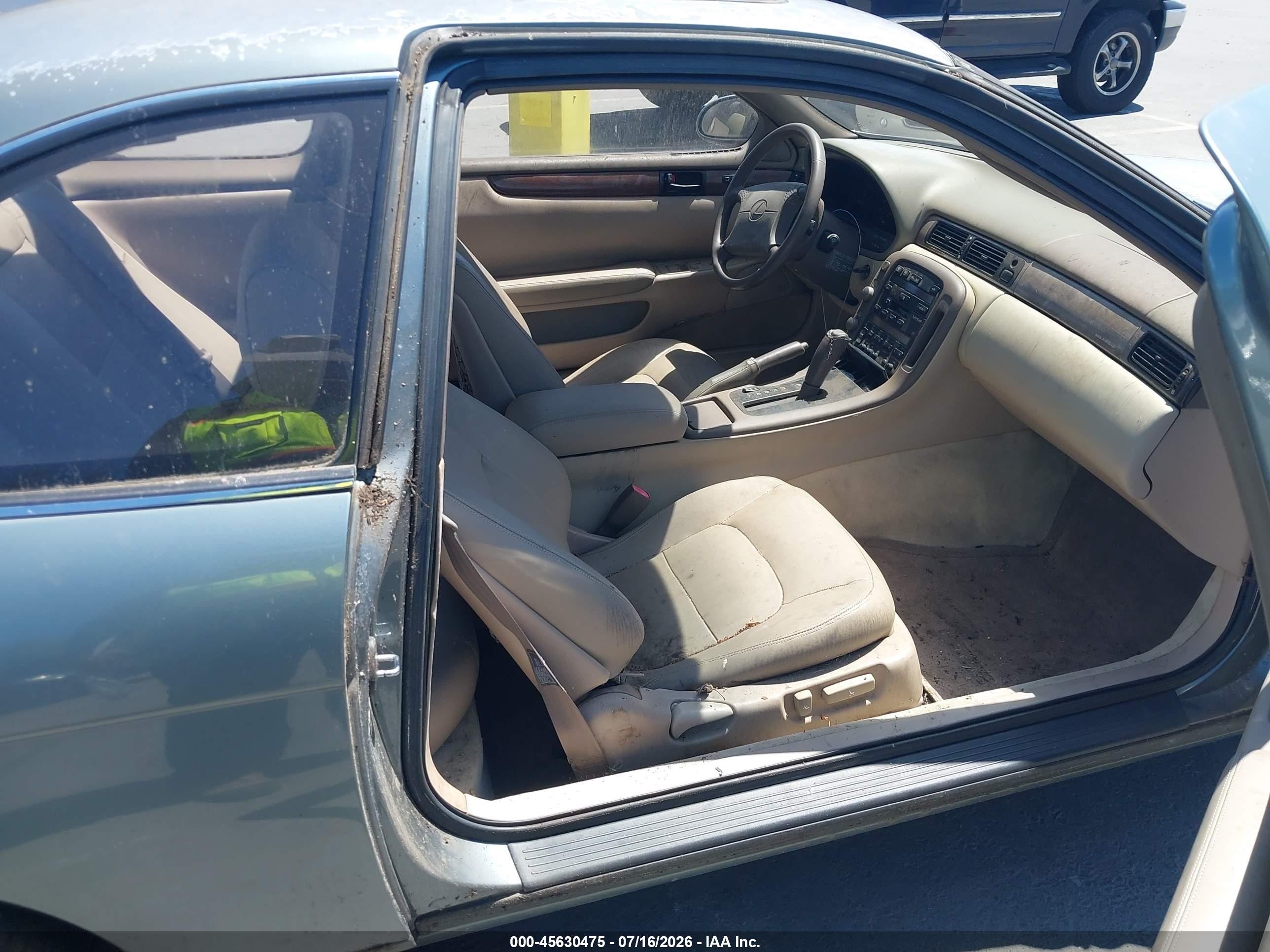 1994 Lexus Sc 400 Blue vin: JT8UZ30C2R0038456