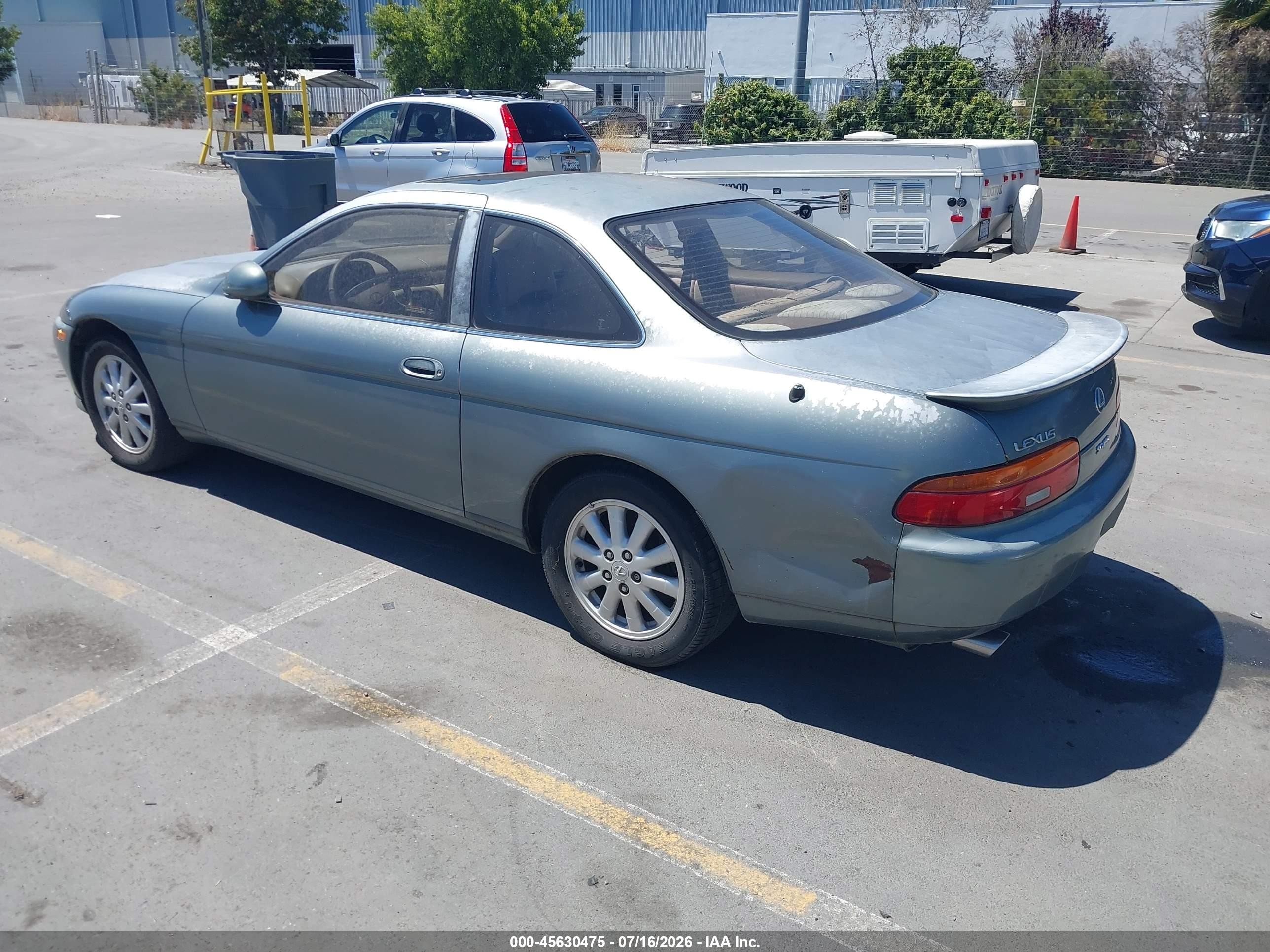 1994 Lexus Sc 400 Blue vin: JT8UZ30C2R0038456