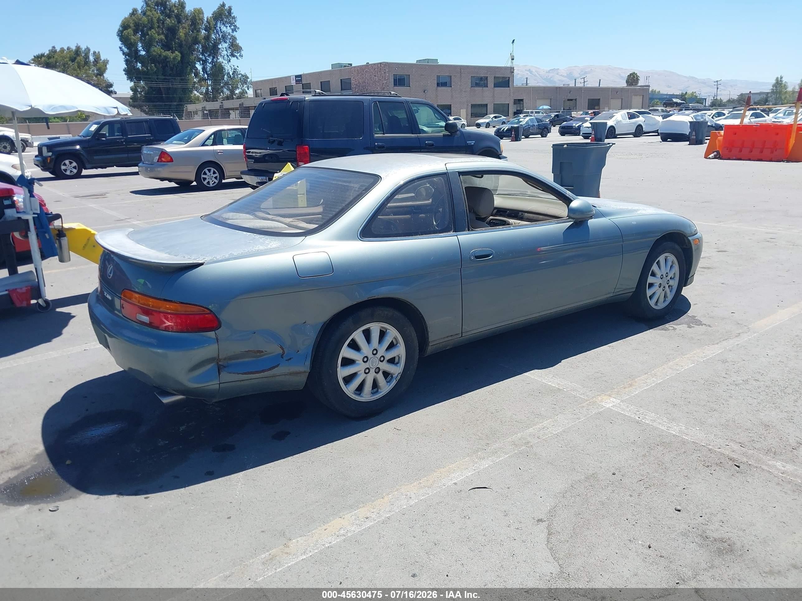 1994 Lexus Sc 400 Blue vin: JT8UZ30C2R0038456