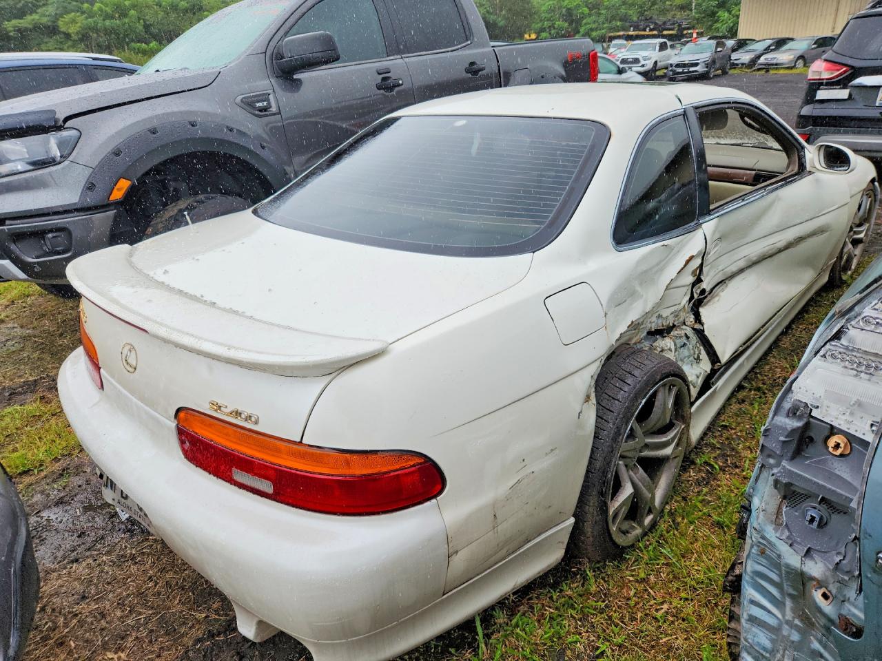 1993 Lexus Sc 400 White vin: JT8UZ30C3P0031545
