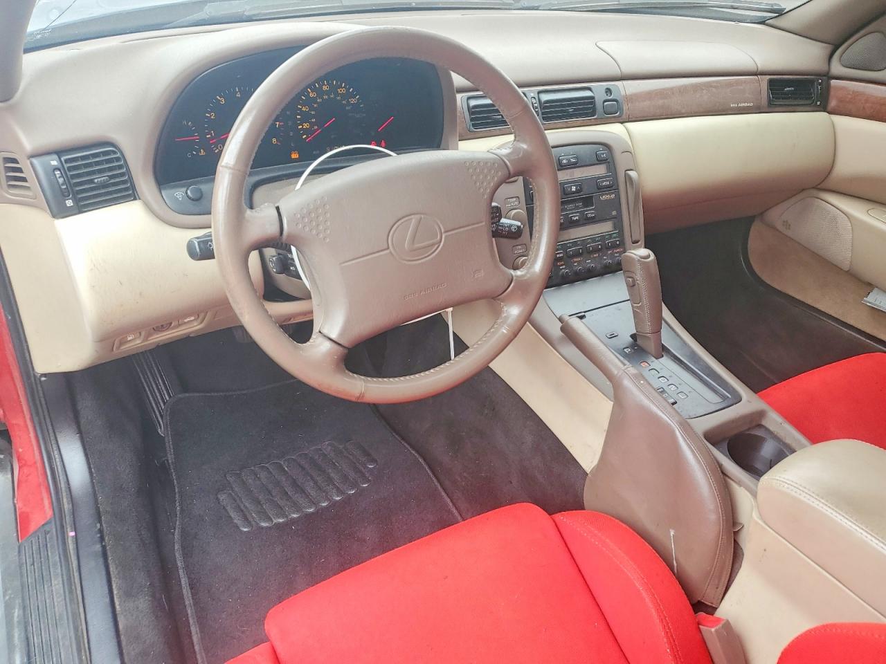 1995 Lexus Sc 400 Red vin: JT8UZ30C3S0046006