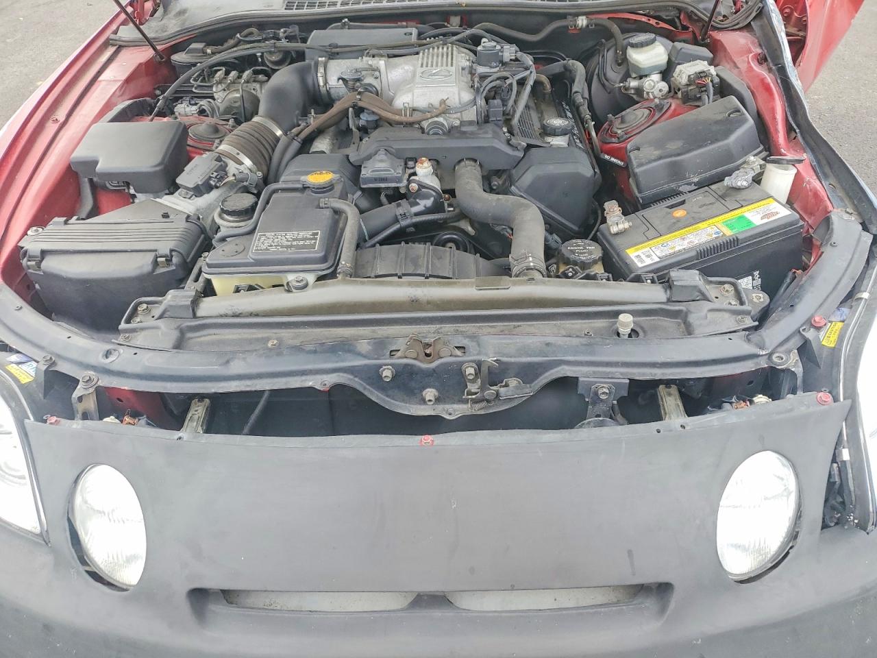 1995 Lexus Sc 400 Red vin: JT8UZ30C3S0046006