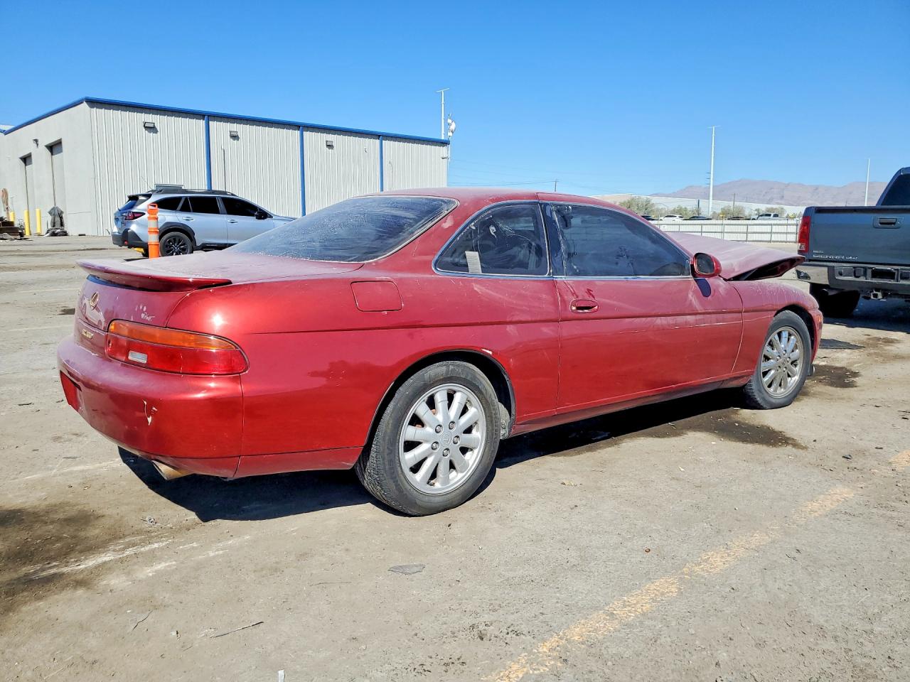 1993 Lexus Sc 400 Base Burgundy vin: JT8UZ30C4P0030033
