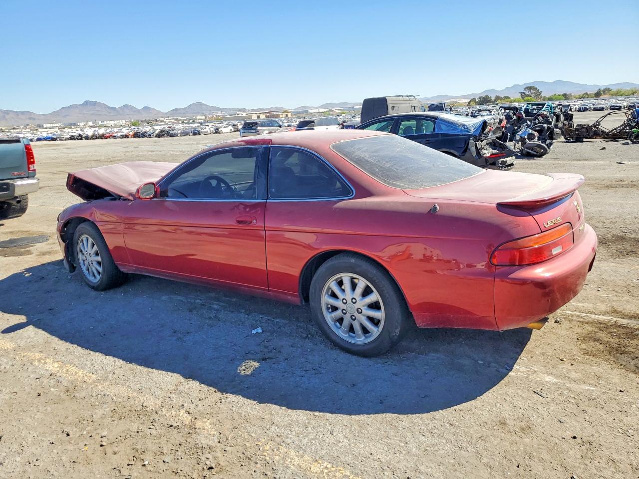 1993 Lexus Sc 400 Base Burgundy vin: JT8UZ30C4P0030033