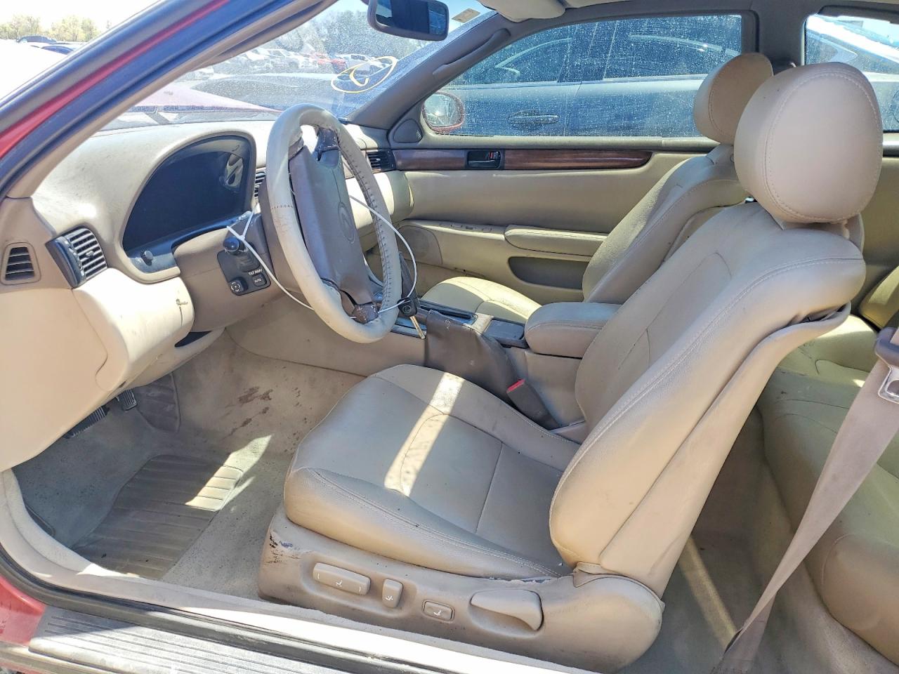 1993 Lexus Sc 400 Base Burgundy vin: JT8UZ30C4P0030033
