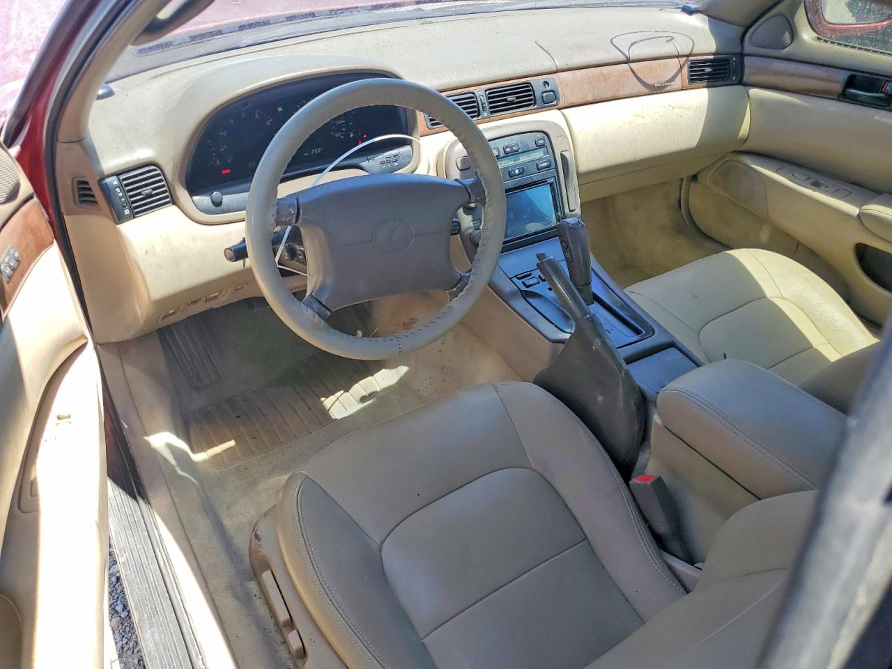 1993 Lexus Sc 400 Base Burgundy vin: JT8UZ30C4P0030033