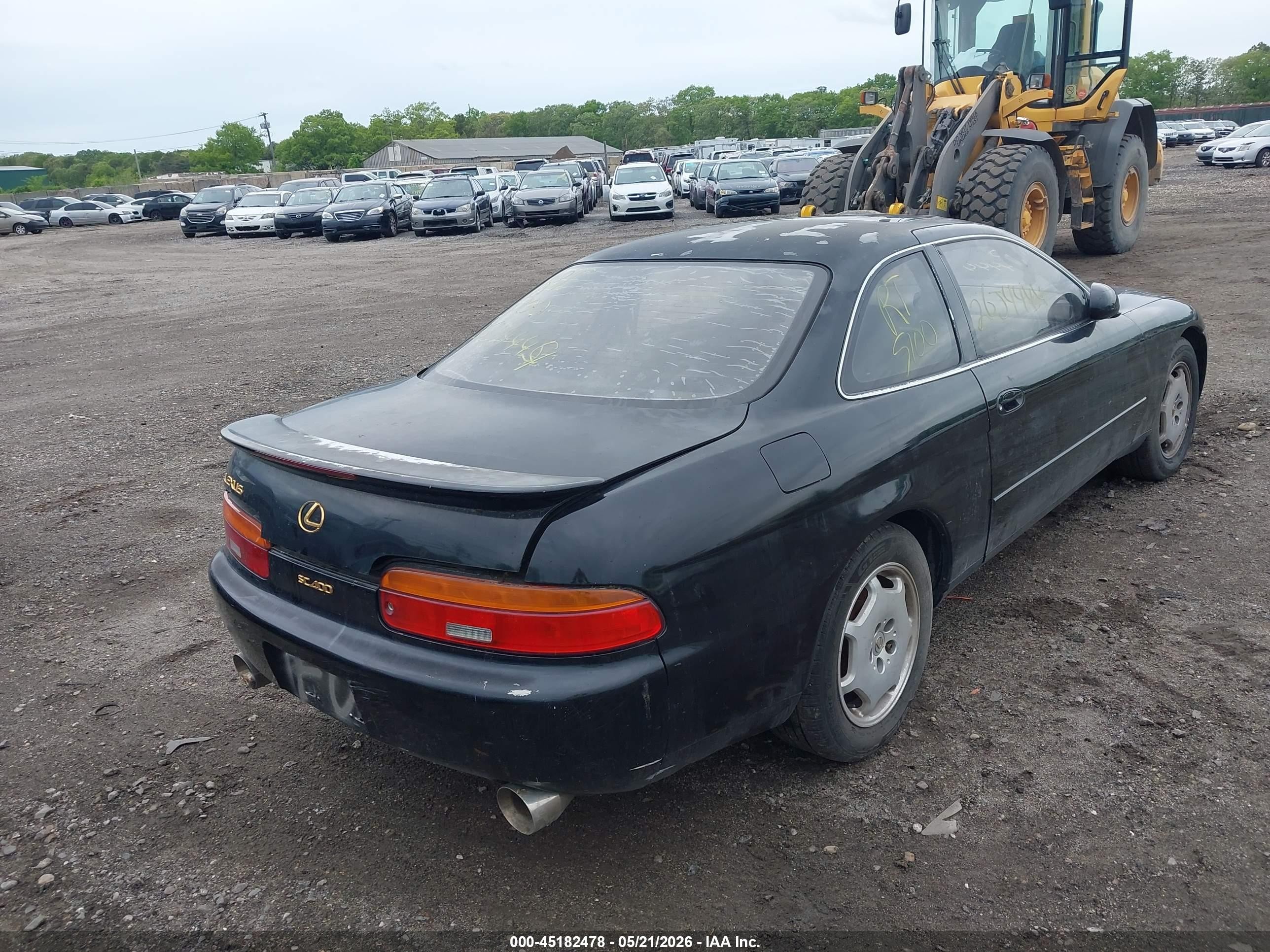 1993 Lexus Sc 400 Black vin: JT8UZ30C6P0034326