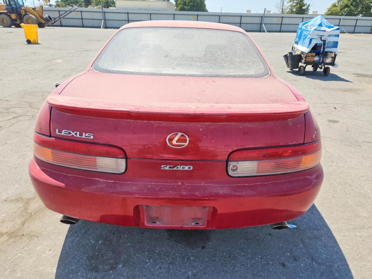 1995 Lexus Sc 400 Red vin: JT8UZ30C6S0041639