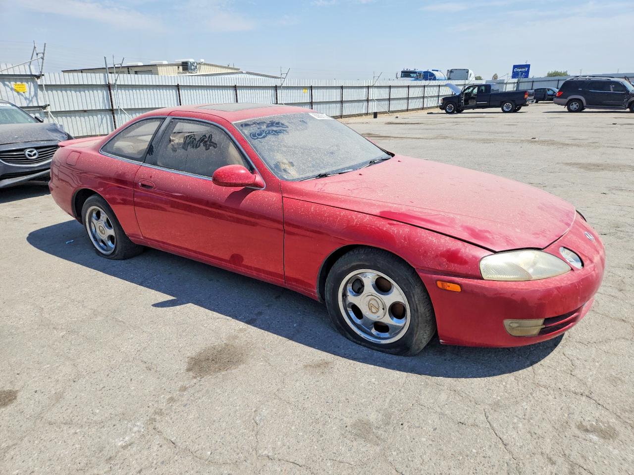 1995 Lexus Sc 400 Red vin: JT8UZ30C6S0041639