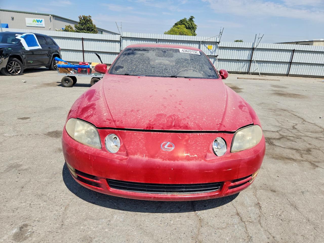 1995 Lexus Sc 400 Red vin: JT8UZ30C6S0041639