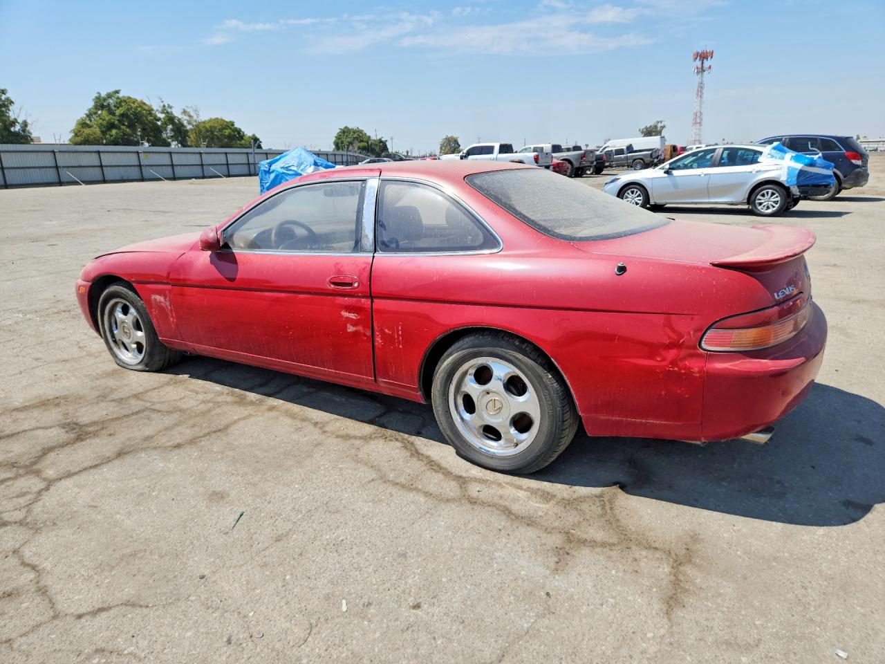 1995 Lexus Sc 400 Red vin: JT8UZ30C6S0041639