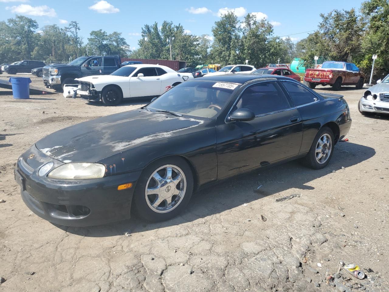 1992 Lexus Sc 400 Black vin: JT8UZ30C7N0016026