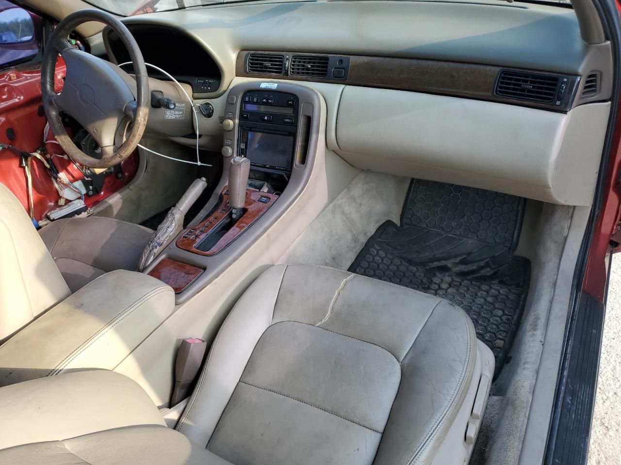 1992 Lexus Sc 400 Burgundy vin: JT8UZ30C8N0002863