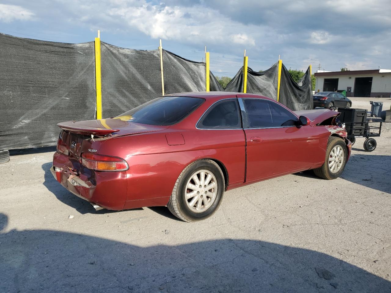 1992 Lexus Sc 400 Burgundy vin: JT8UZ30C8N0002863